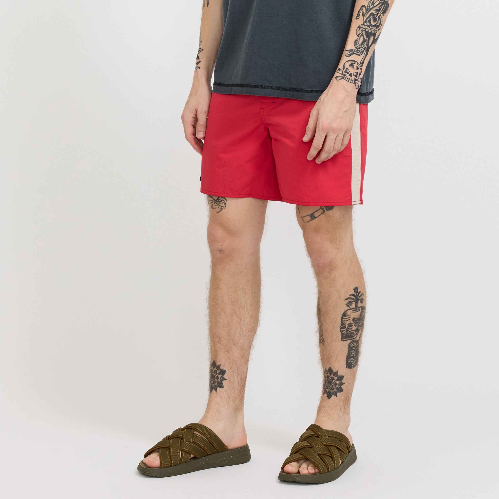 Ripstop Boardshort Red