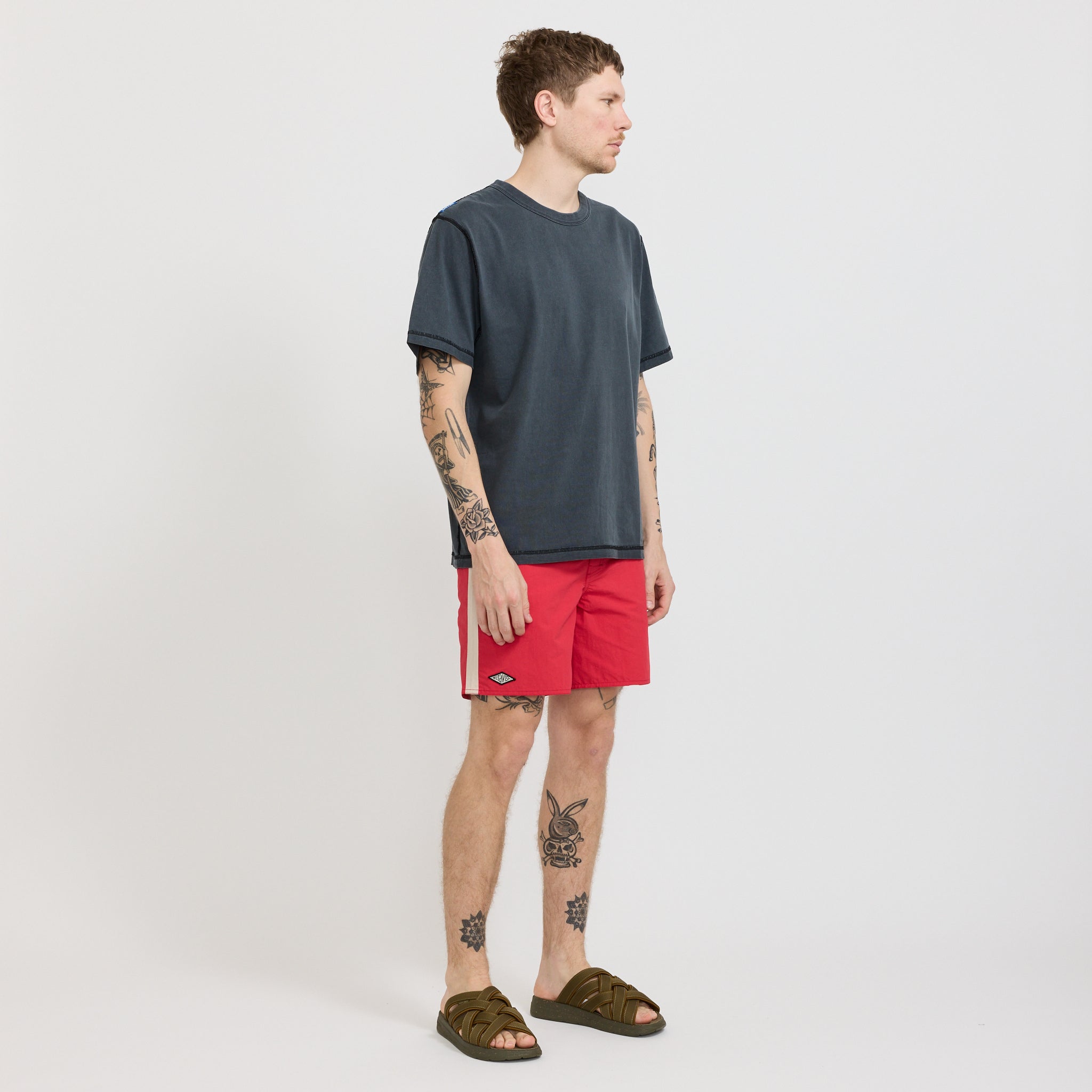 Ripstop Boardshort Red