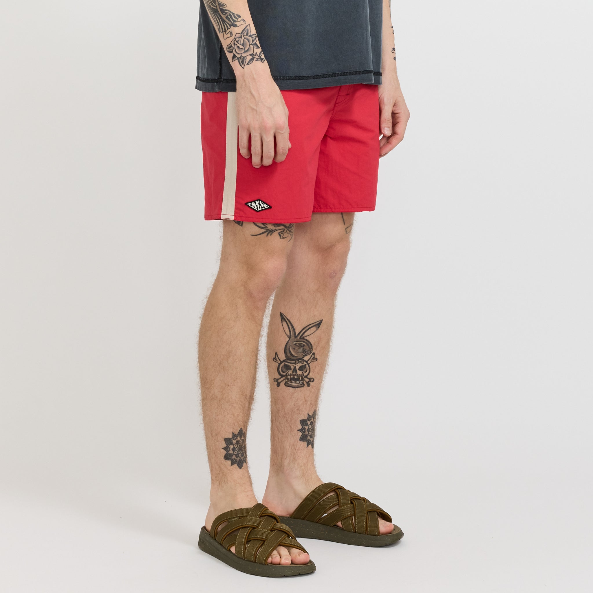 Ripstop Boardshort Red