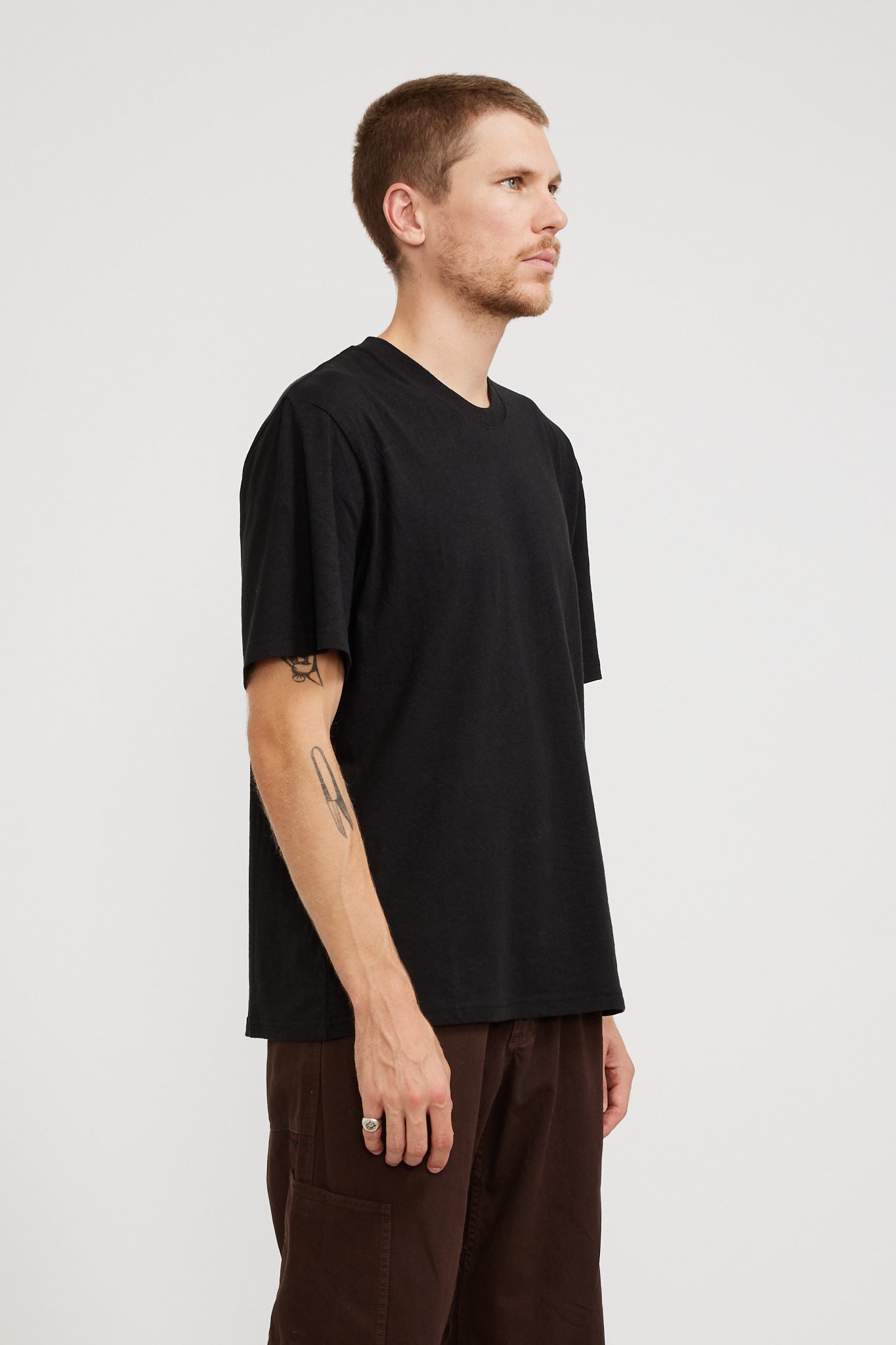 McTavish | Hemp SS Tee Black | Maplestore