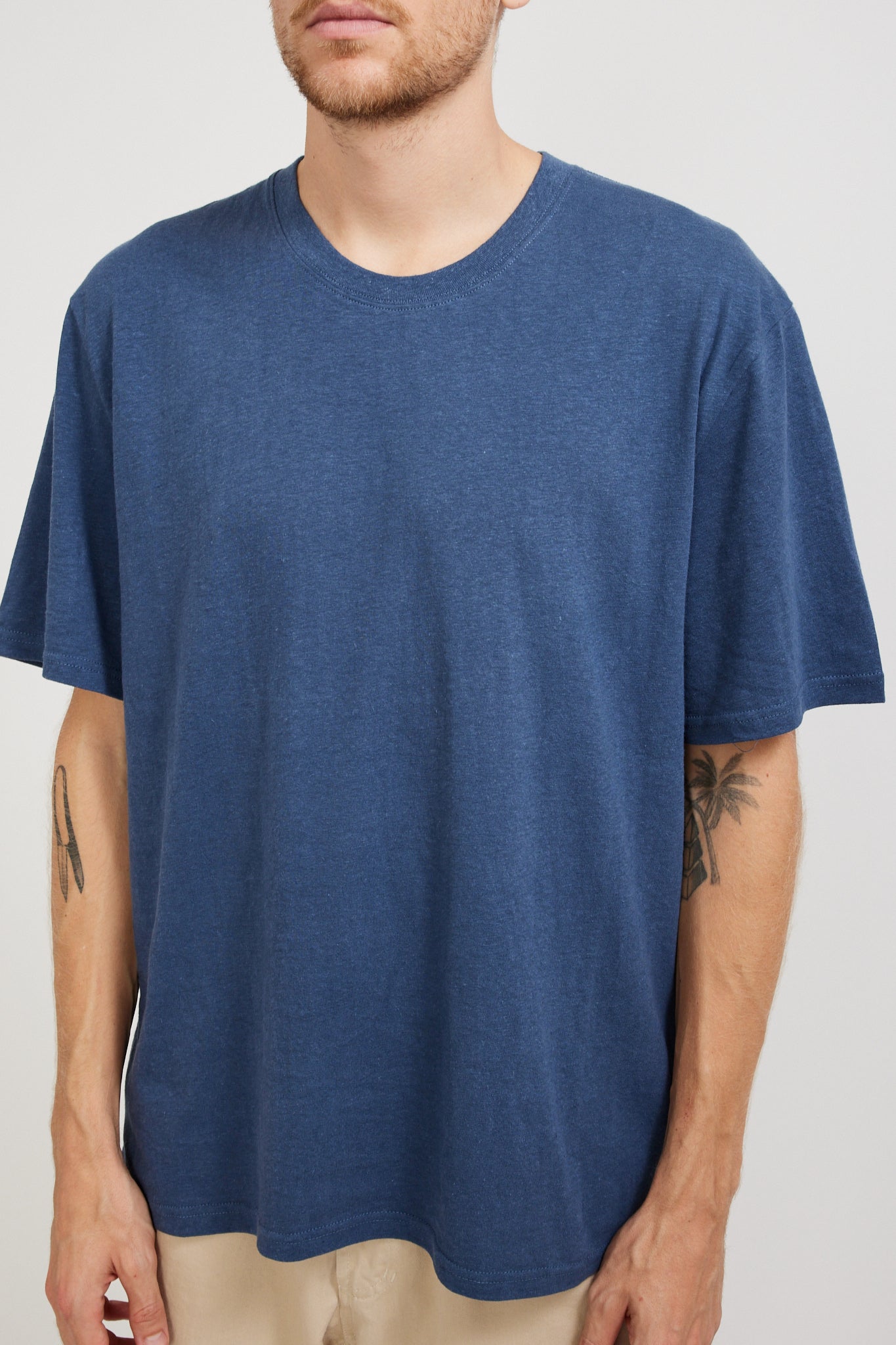 McTavish | Hemp SS Tee Smoke Blue | Maplestore