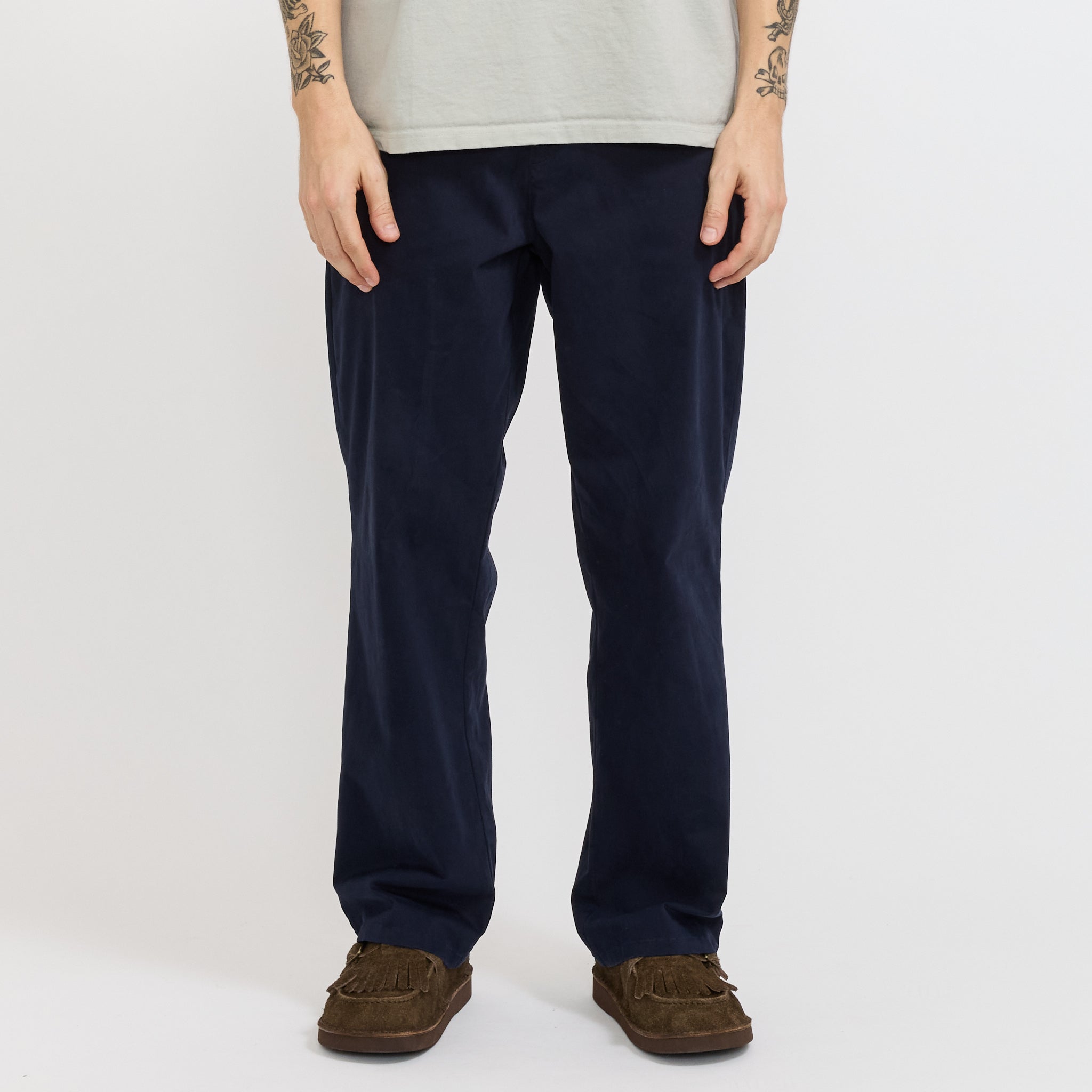 Stretch Chinos Dark Blue