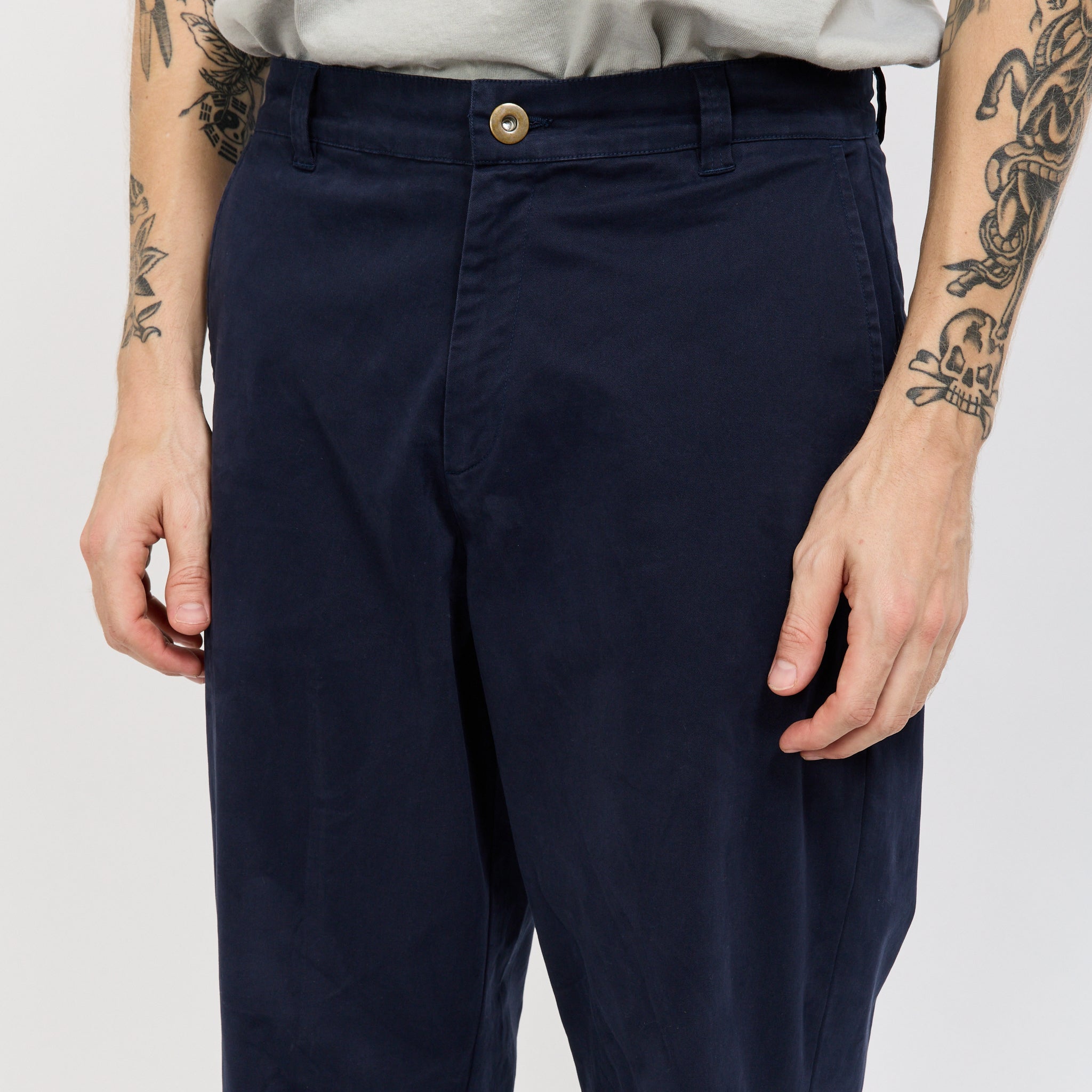 McTavish | Stretch Chinos Dark Blue | Maplestore