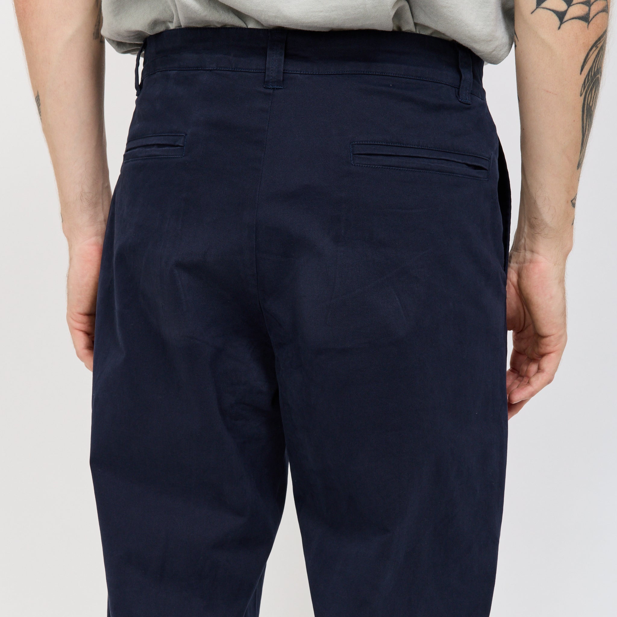 McTavish | Stretch Chinos Dark Blue | Maplestore