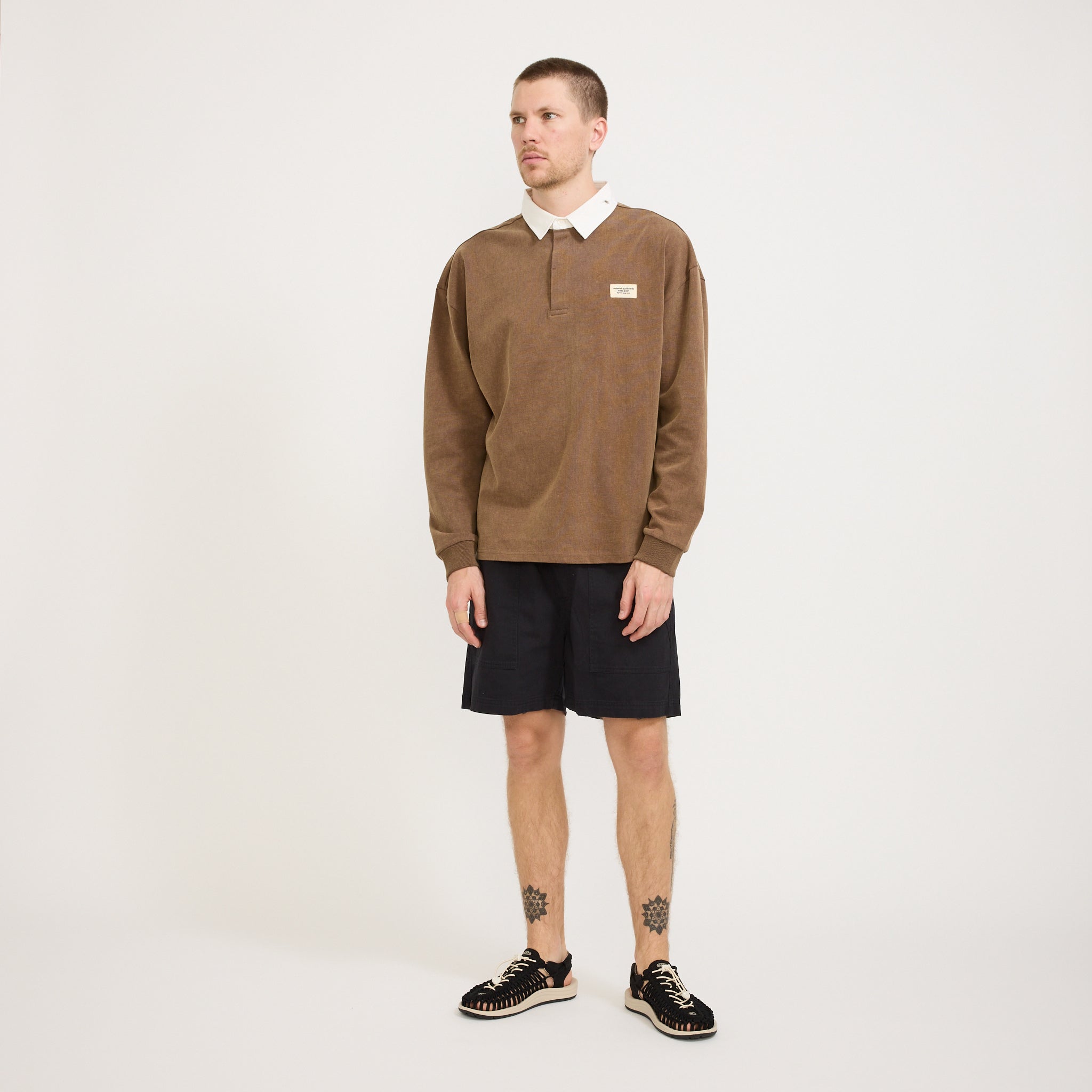 Twill Shorts Black