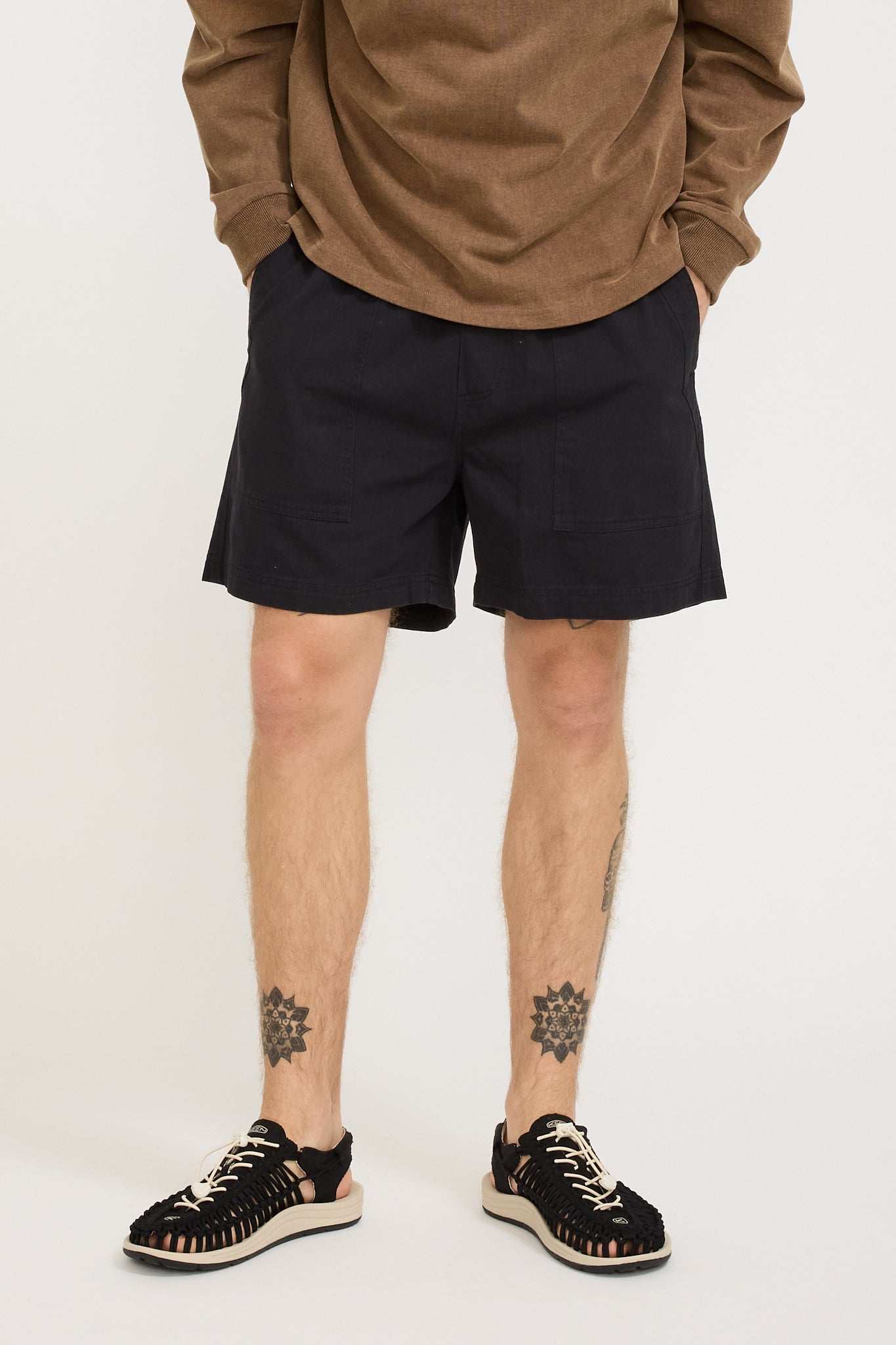 McTavish | Twill Shorts Black | Maplestore