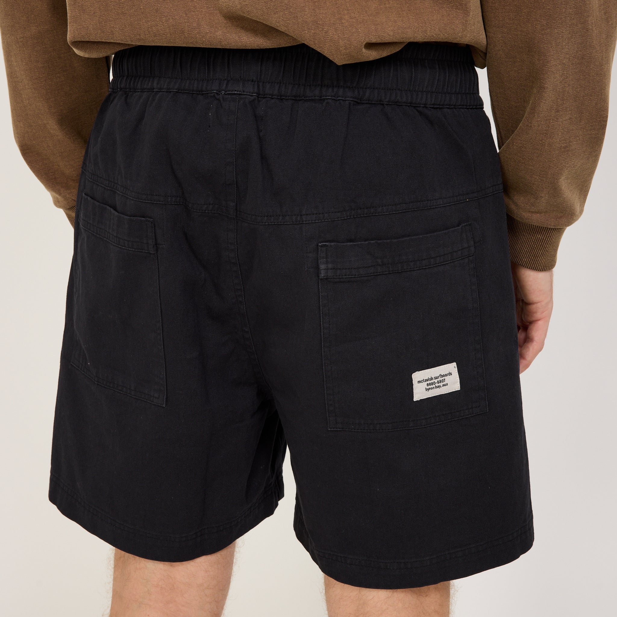 McTavish | Twill Shorts Black | Maplestore