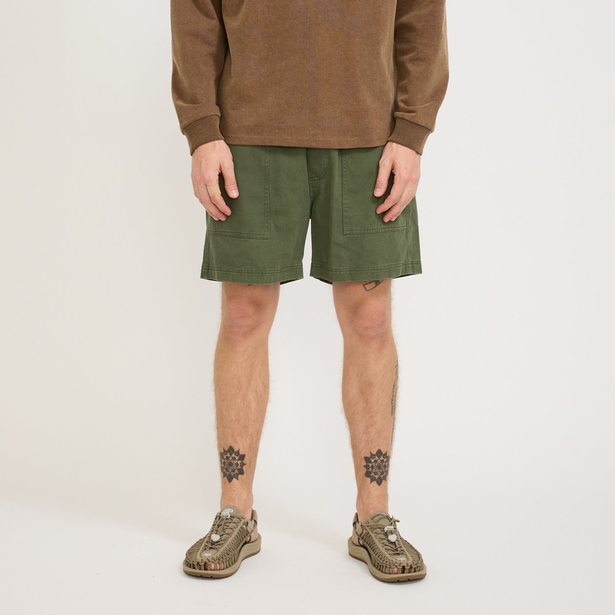 McTavish | Twill Shorts Green | Maplestore
