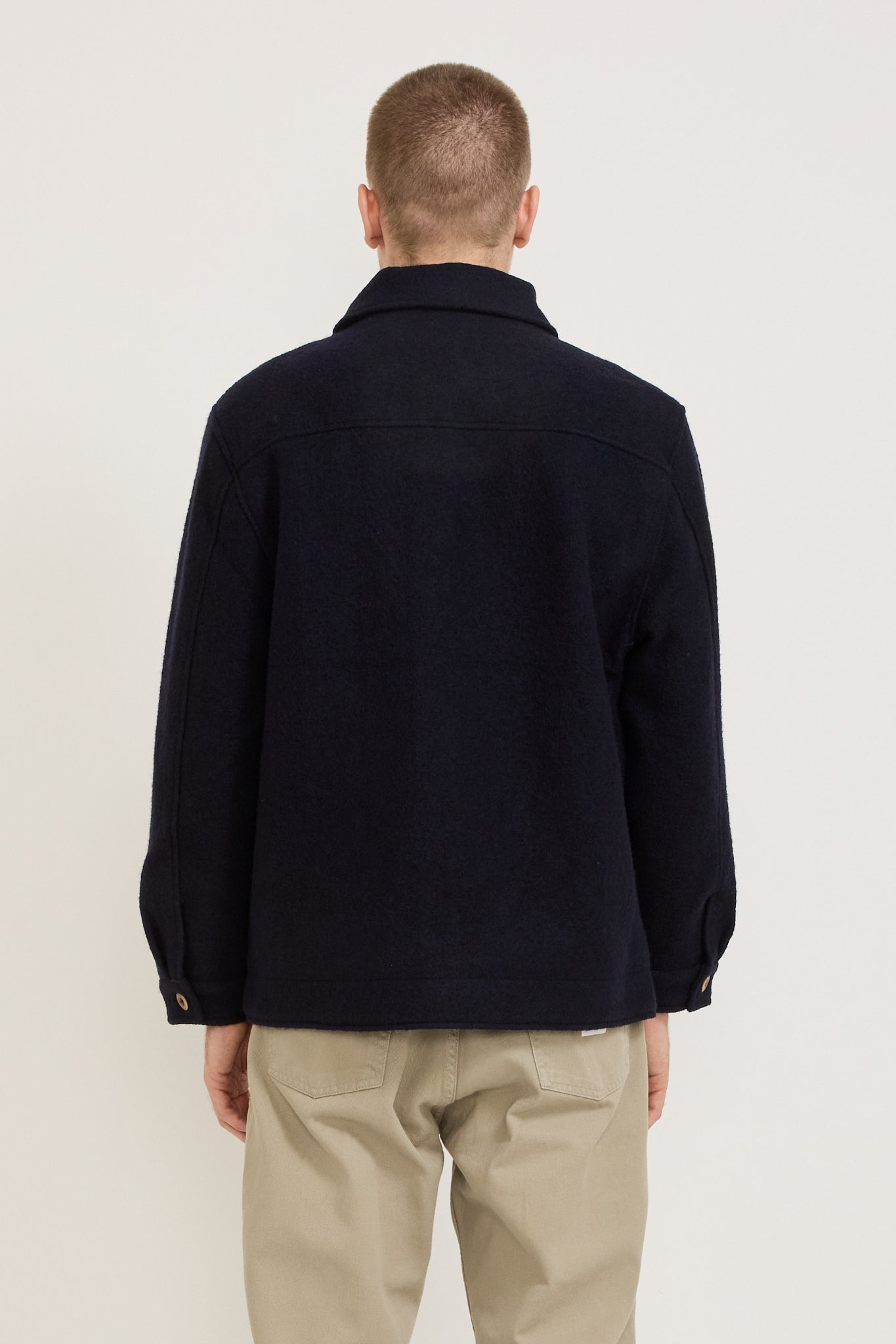 Wool Jacket Dark Blue