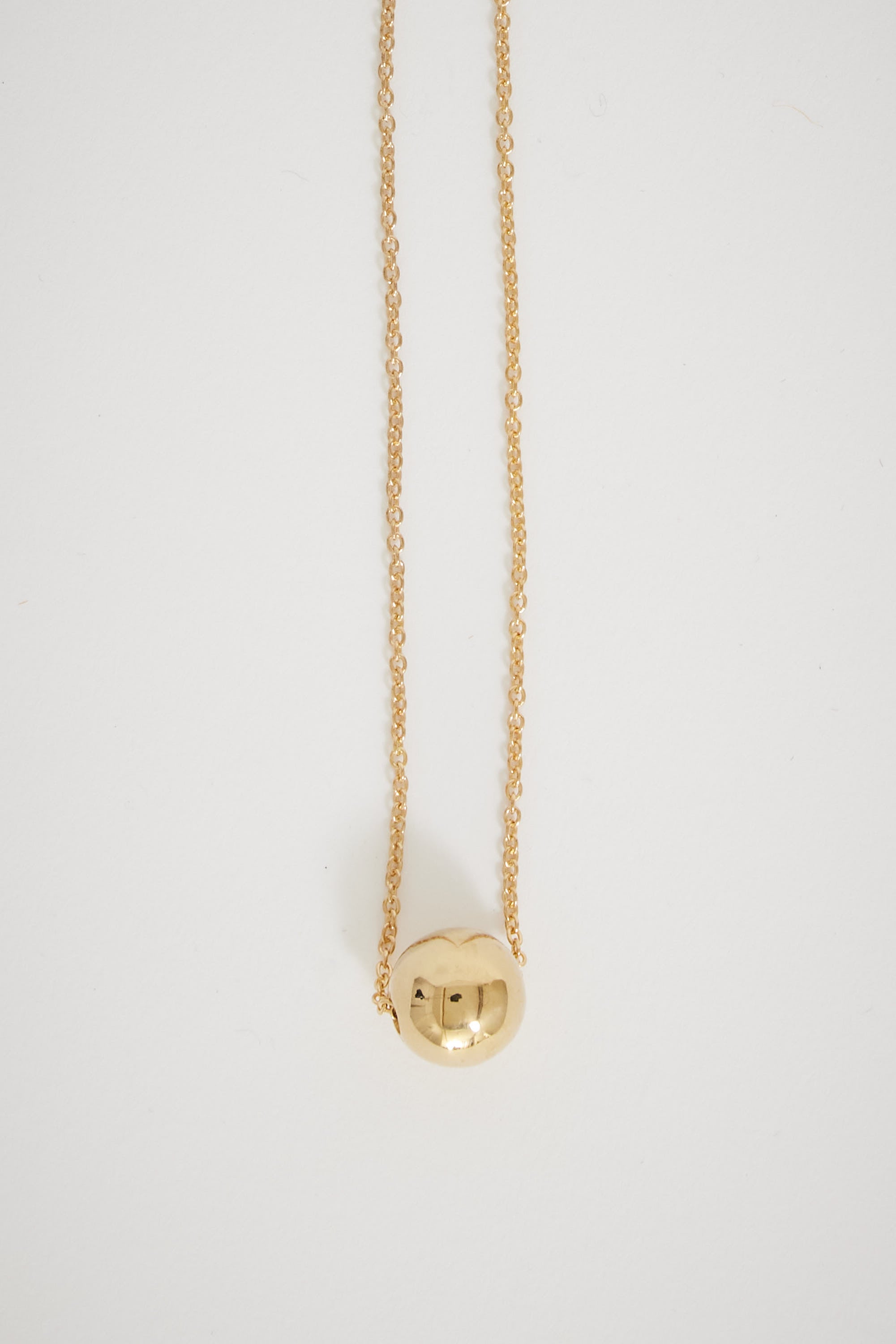 Meadowlark | Orb Necklace Small Gold Plated | Maplestore