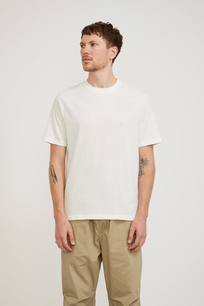 Merz B Schwanen | 1940s Loopwheeled Relaxed T-Shirt White | Maplestore