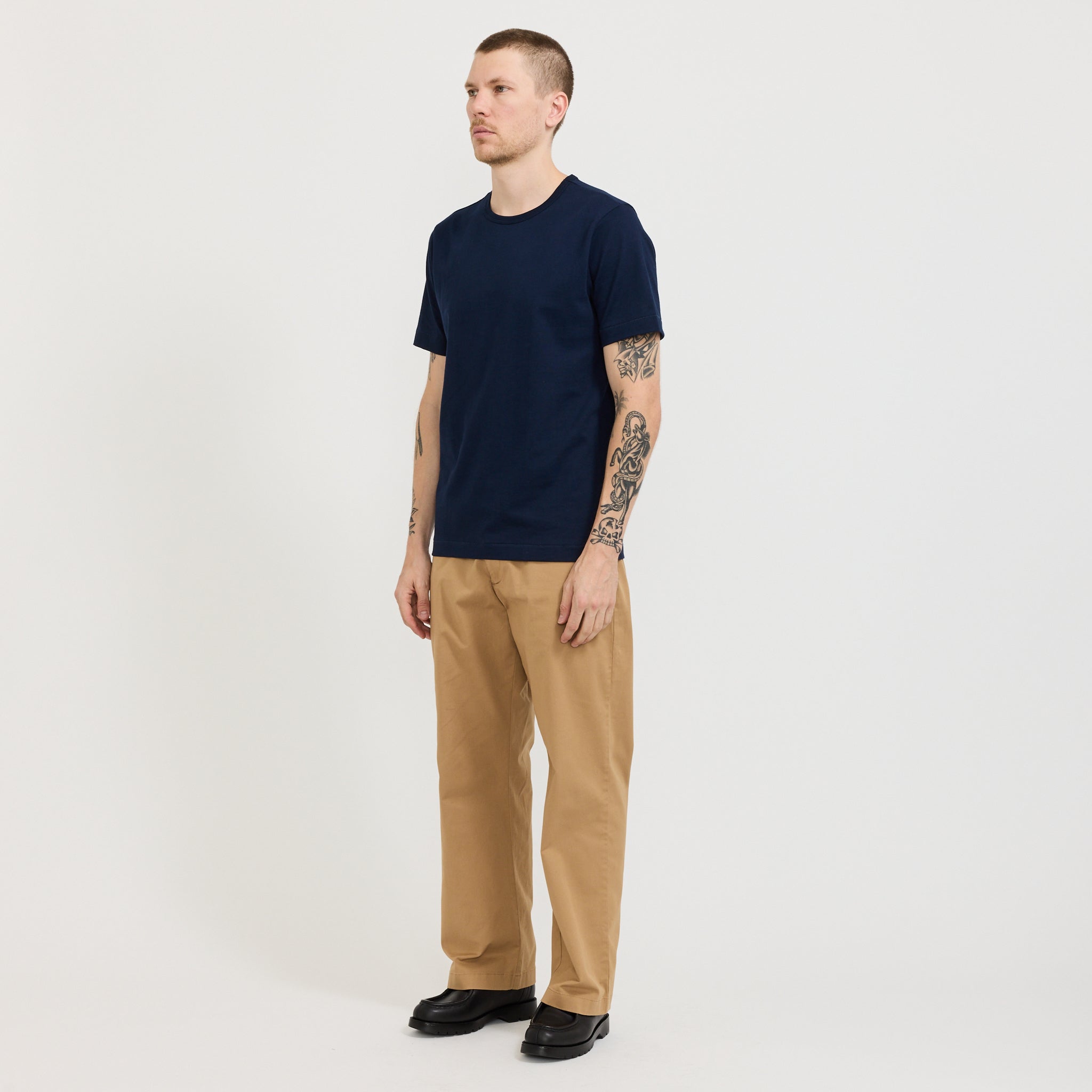 2M15 Vintage Machine Refined Classic Fit T-Shirt Ink Blue
