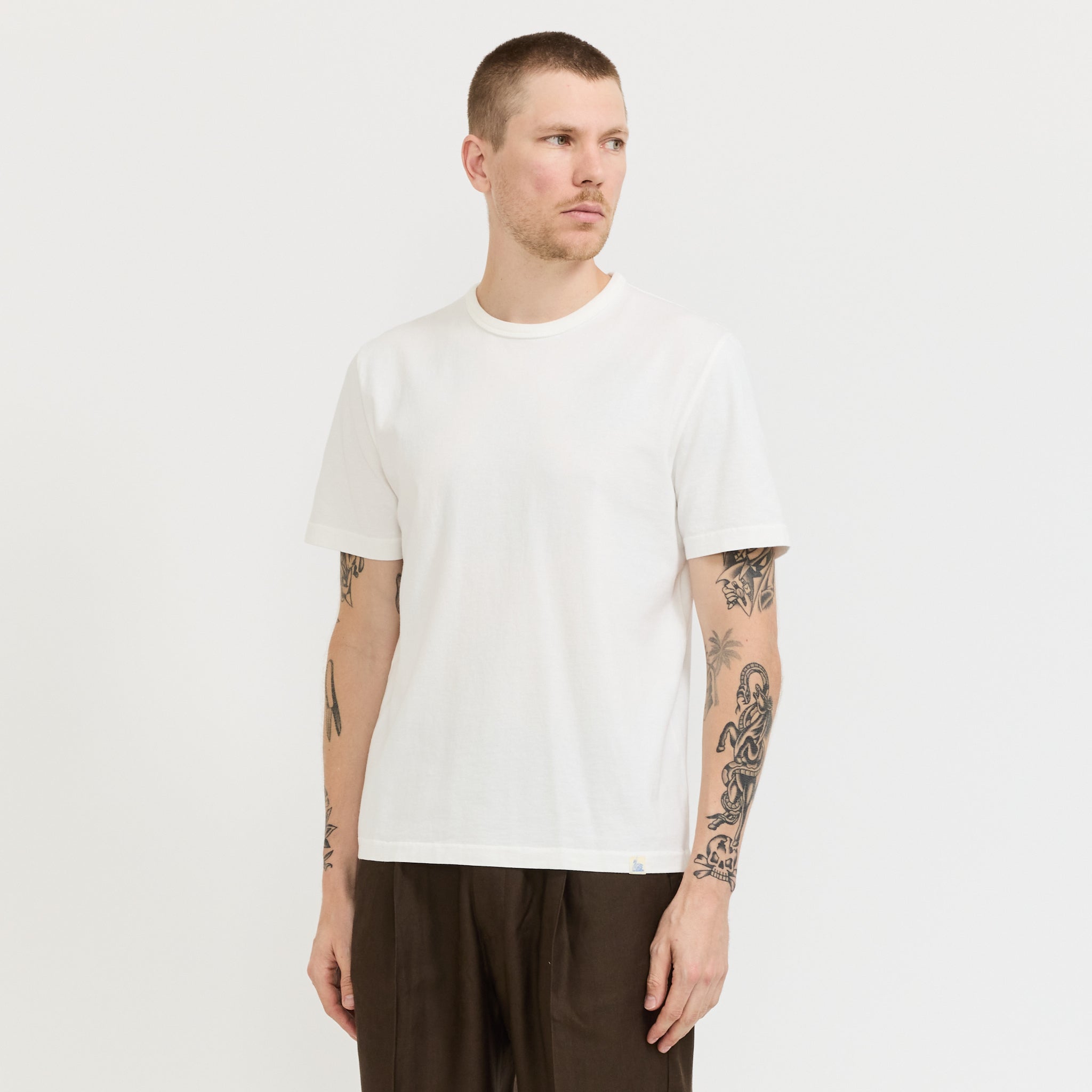 Classic Cotton Jersey T-Shirt White