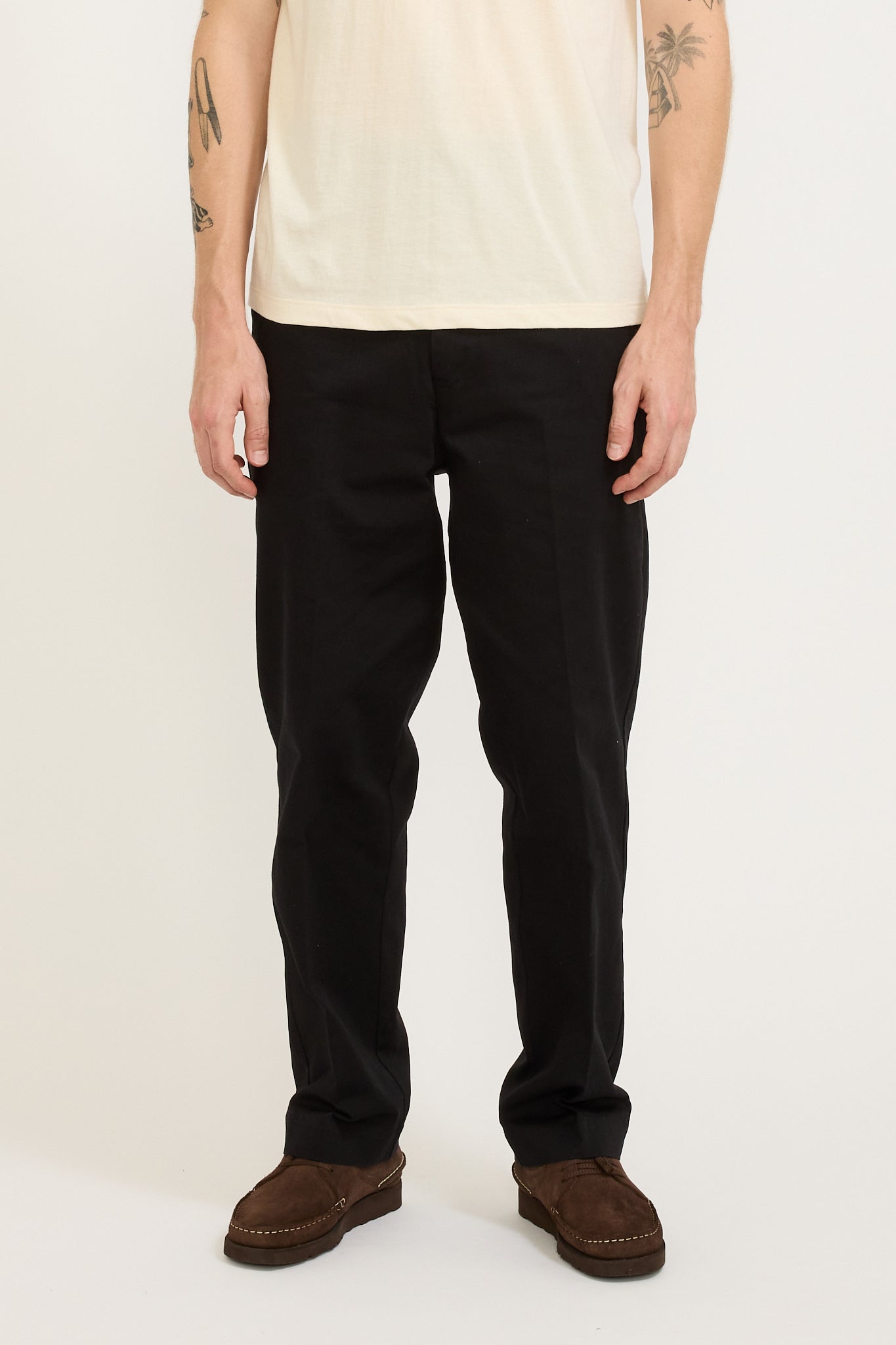 Relaxed Fit Chino Deep Black