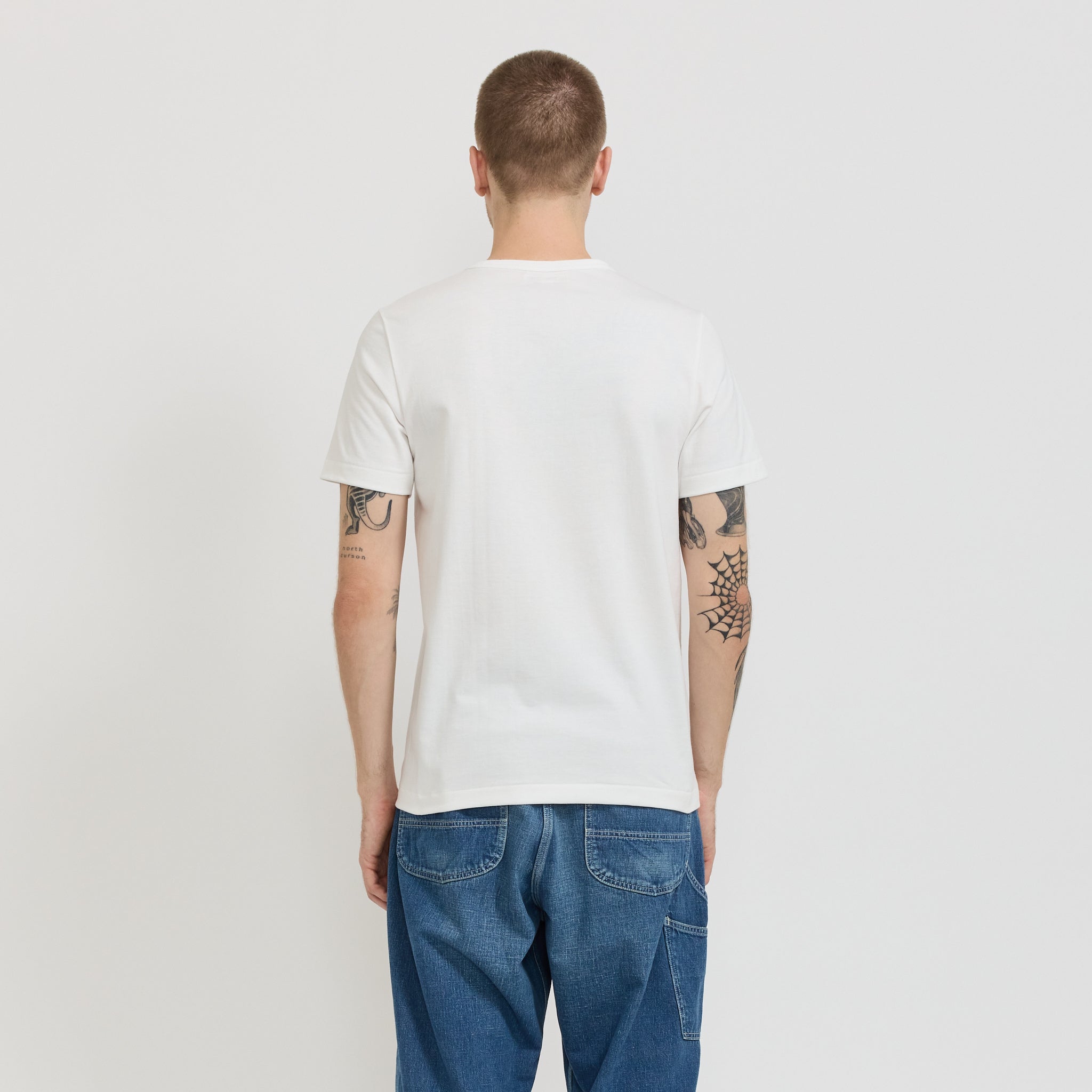 215 Loopwheeled Classic Fit T-Shirt Deep Black