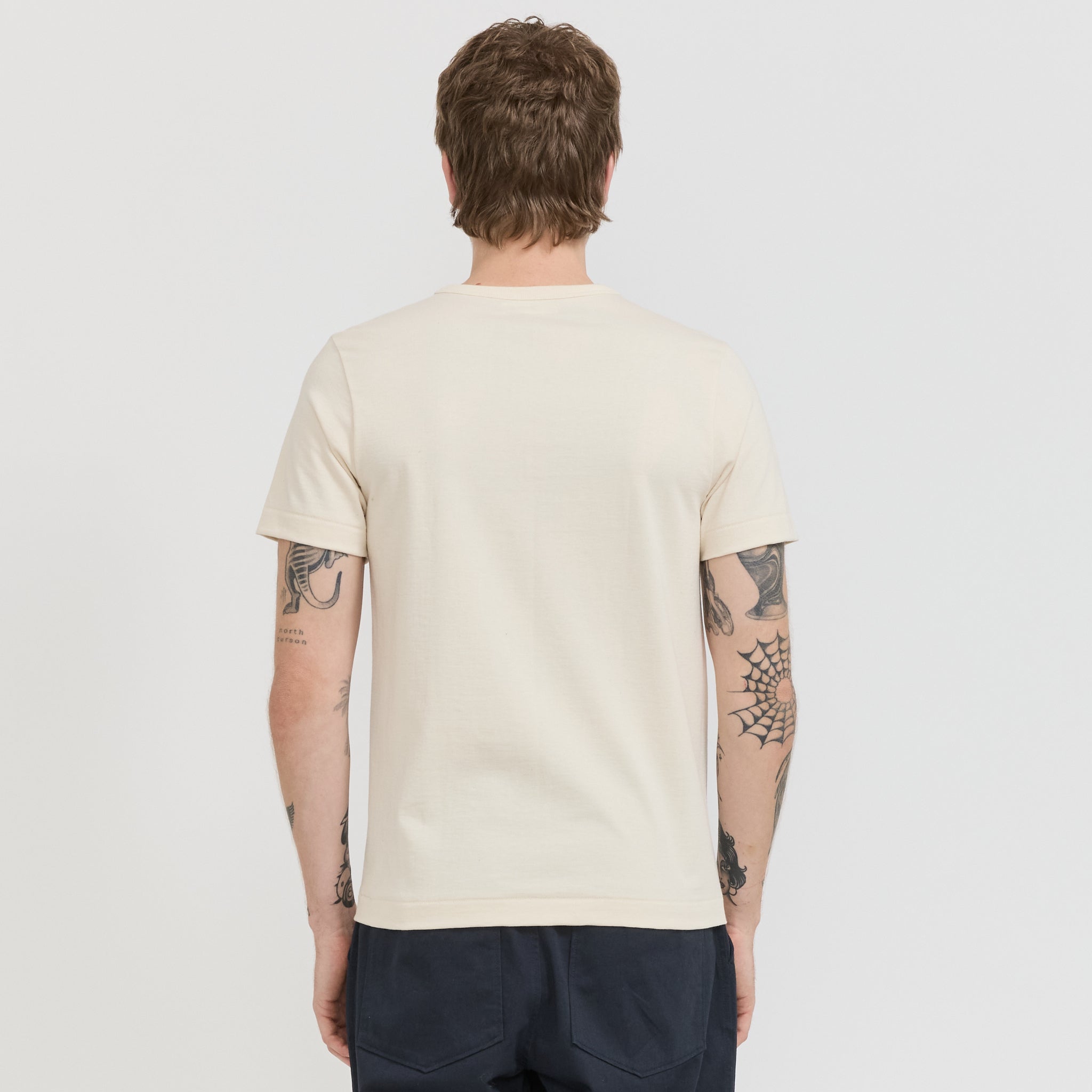 215 Loopwheeled Classic Fit T-Shirt Nature