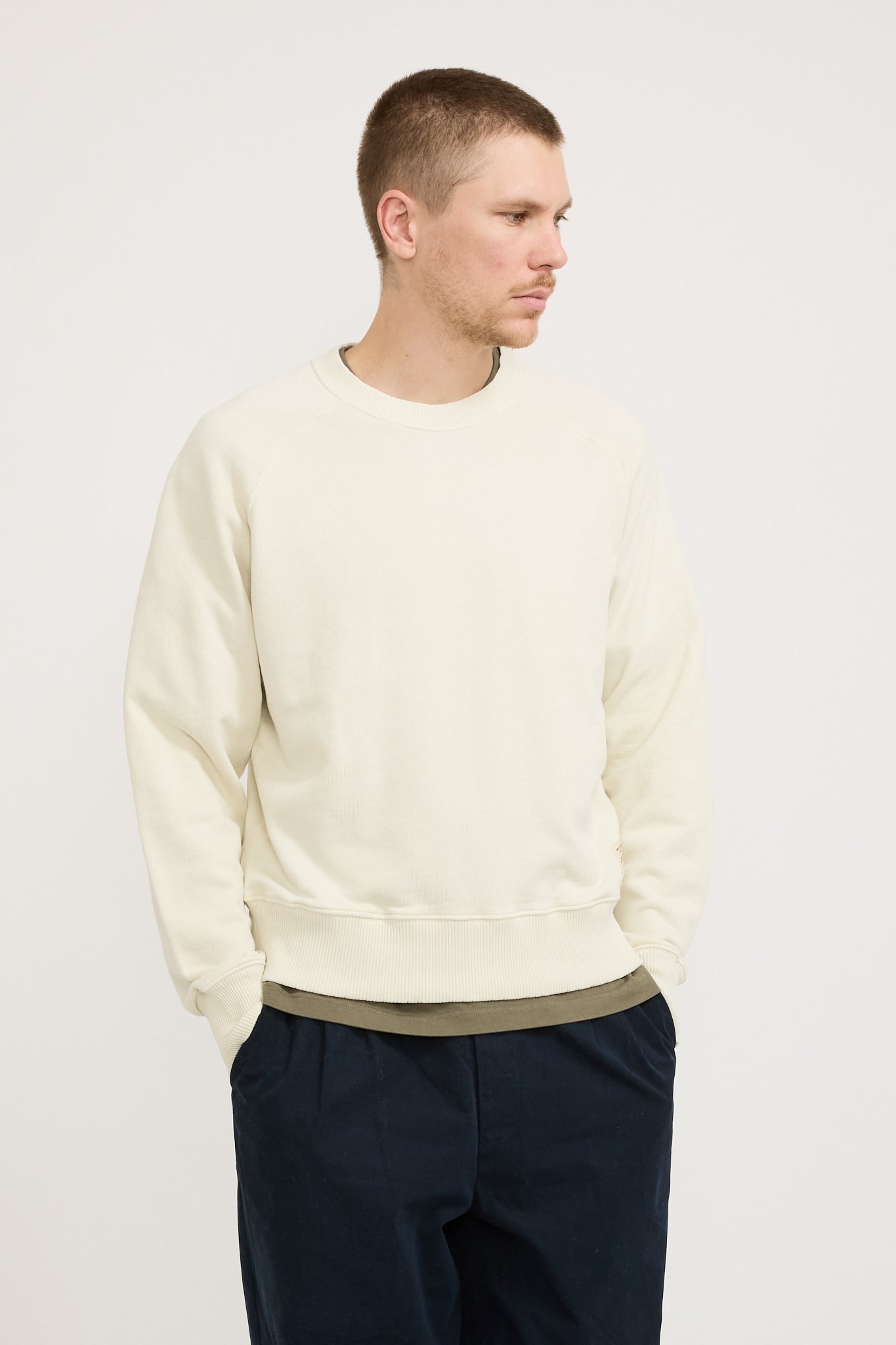 GOOD BASICS | Relaxed Fit Sweatshirt Cashew