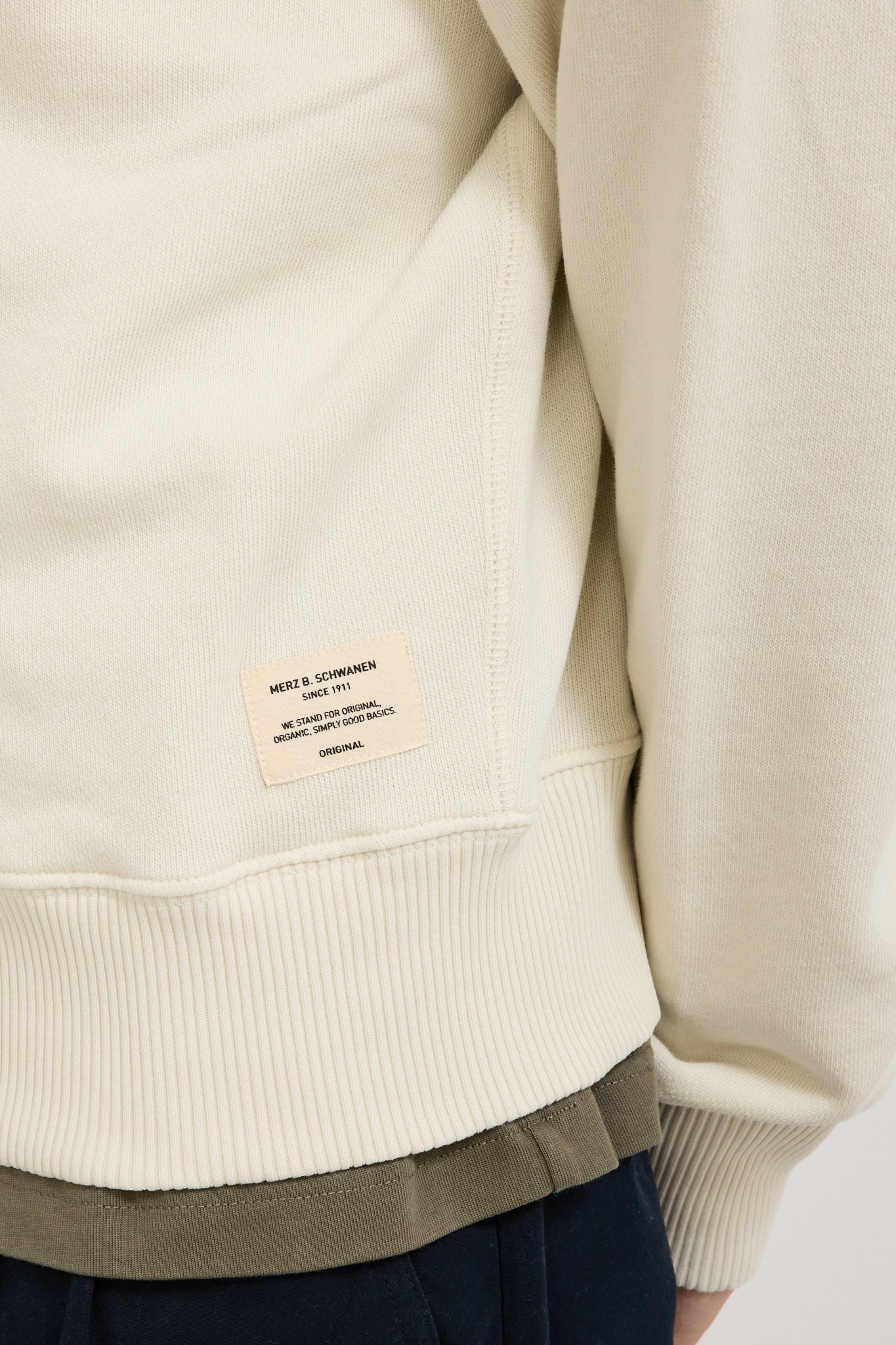 GOOD BASICS | Relaxed Fit Sweatshirt Cashew