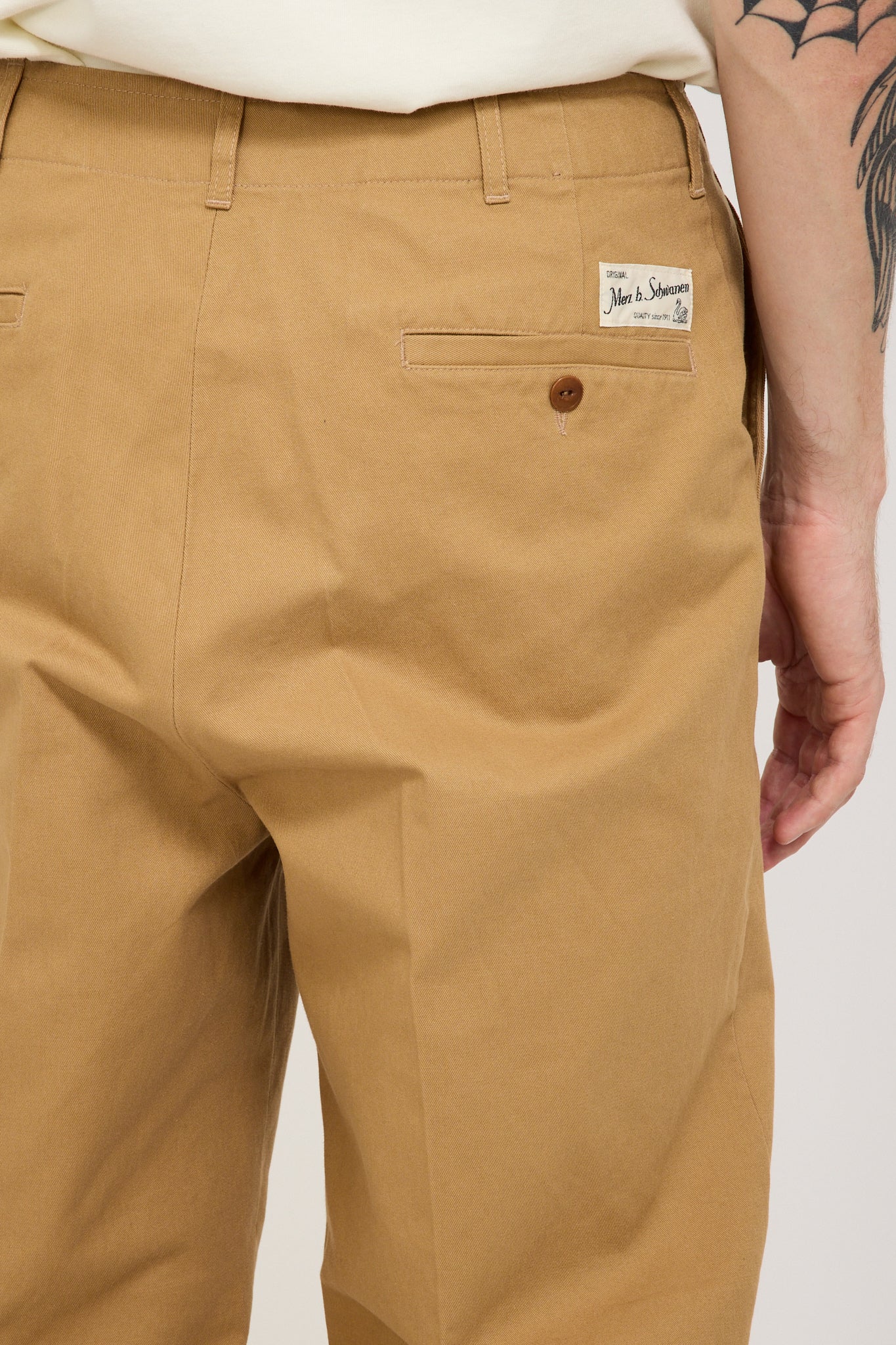 GOOD BASICS | Relaxed Fit Chino Khaki