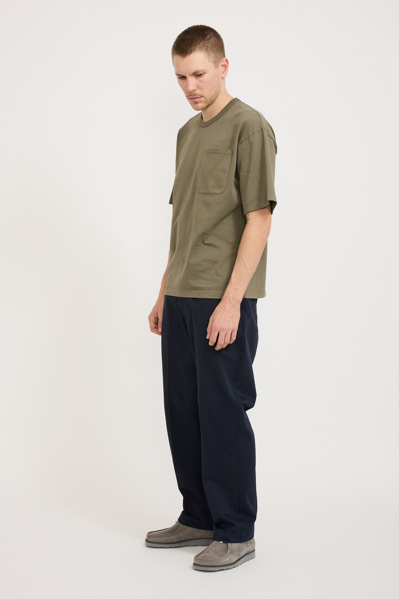 GOOD BASICS | Relaxed Fit Chino Deep Navy