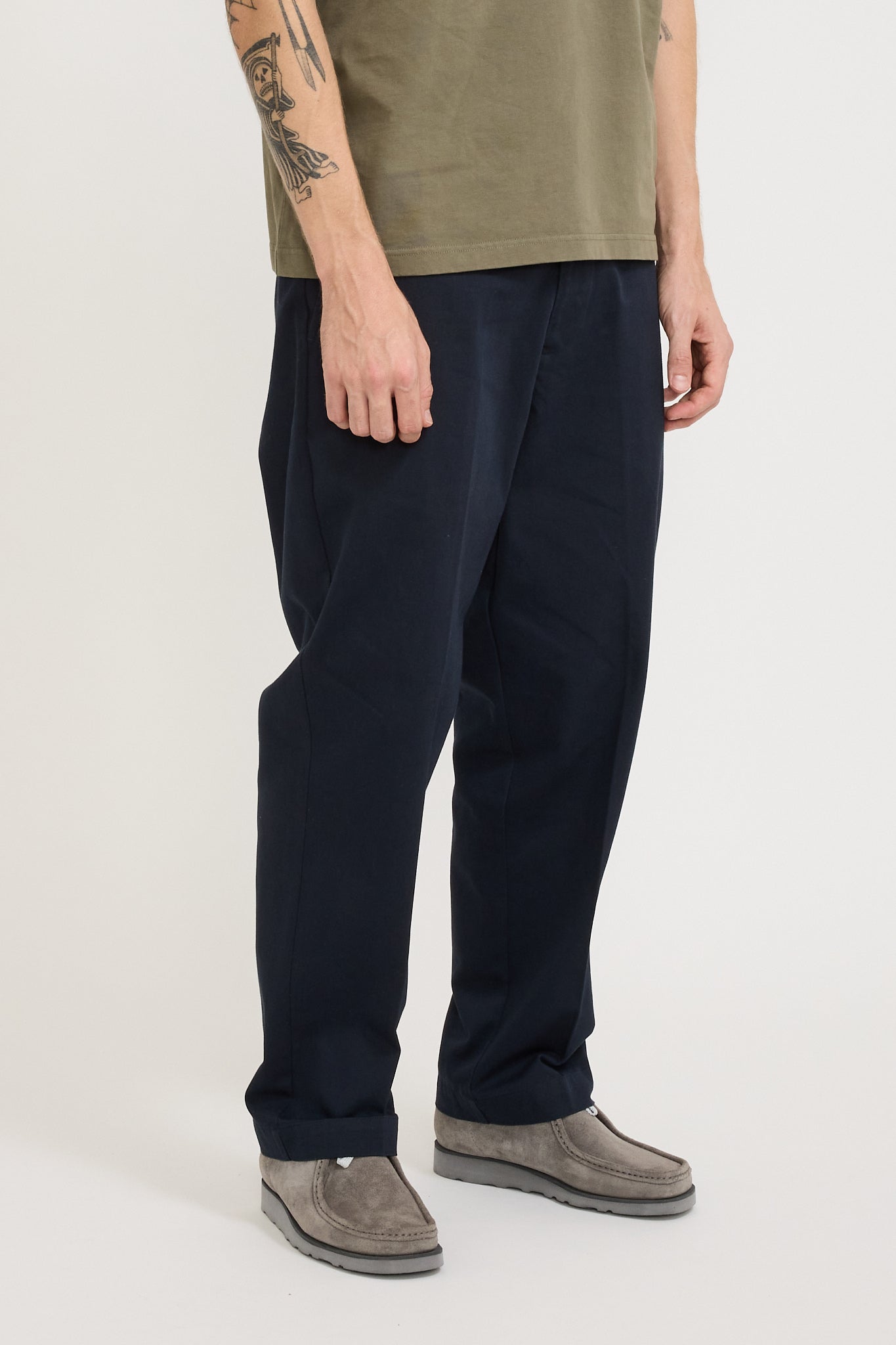 GOOD BASICS | Relaxed Fit Chino Deep Navy