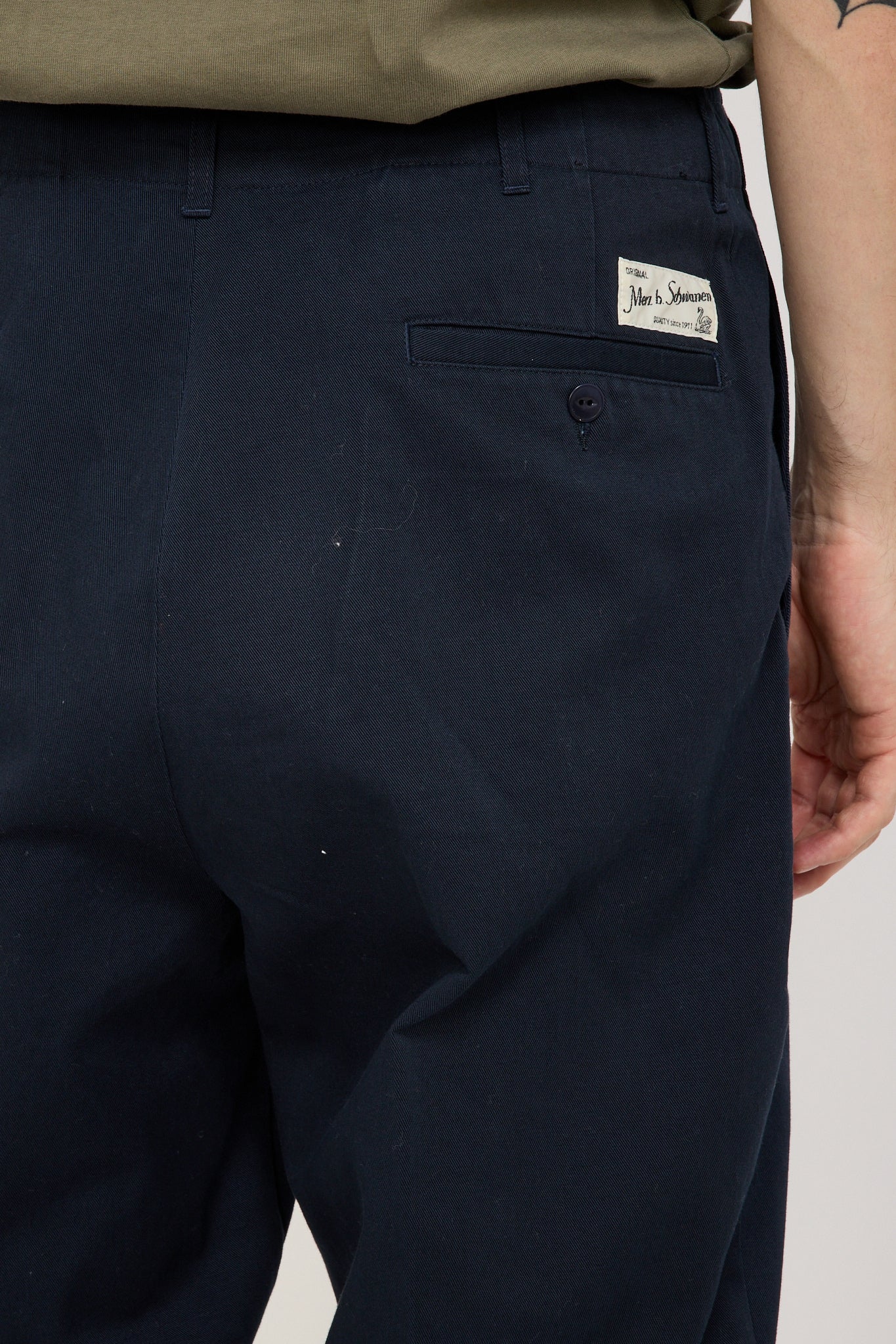 GOOD BASICS | Relaxed Fit Chino Deep Navy