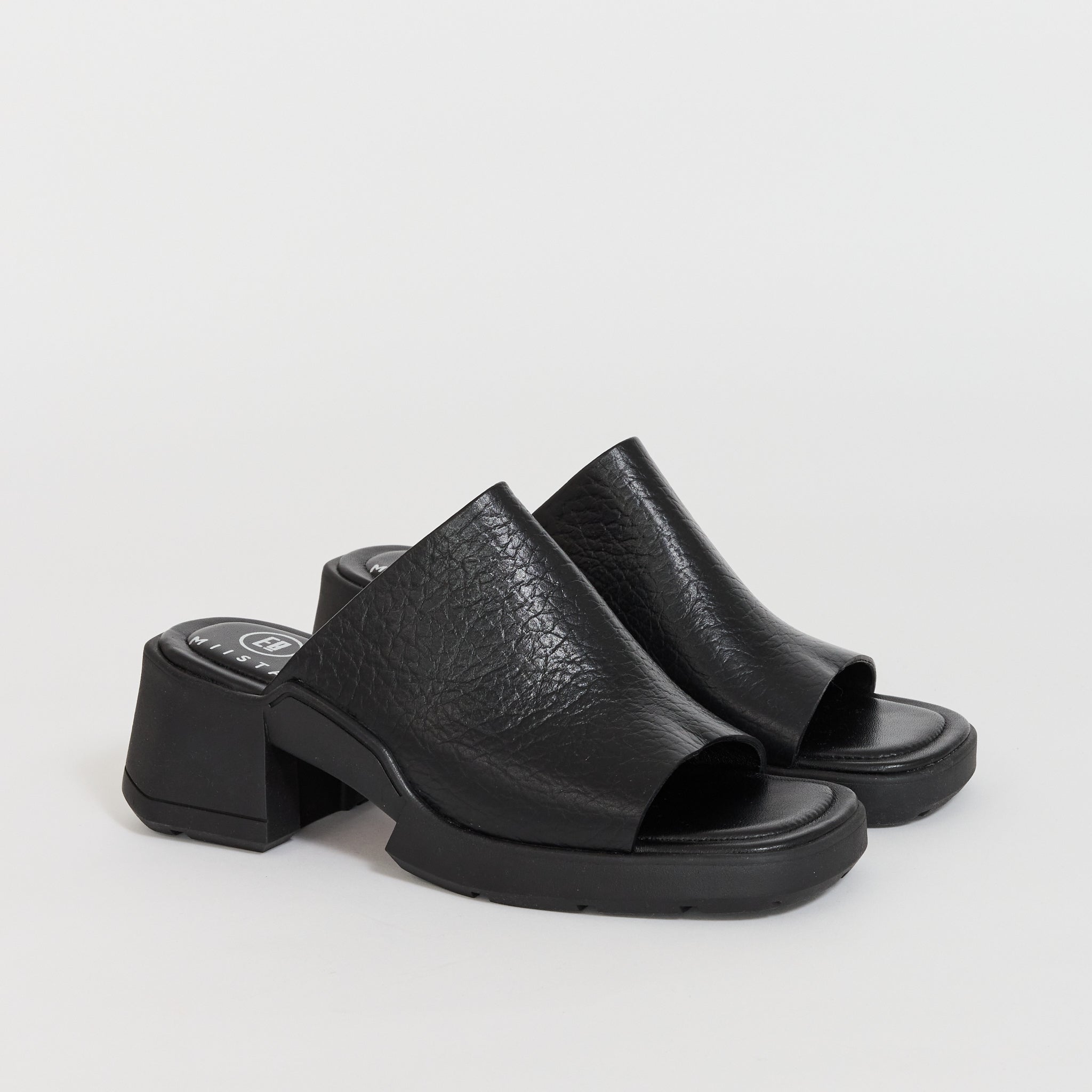 Clarin Mule Sandal Black