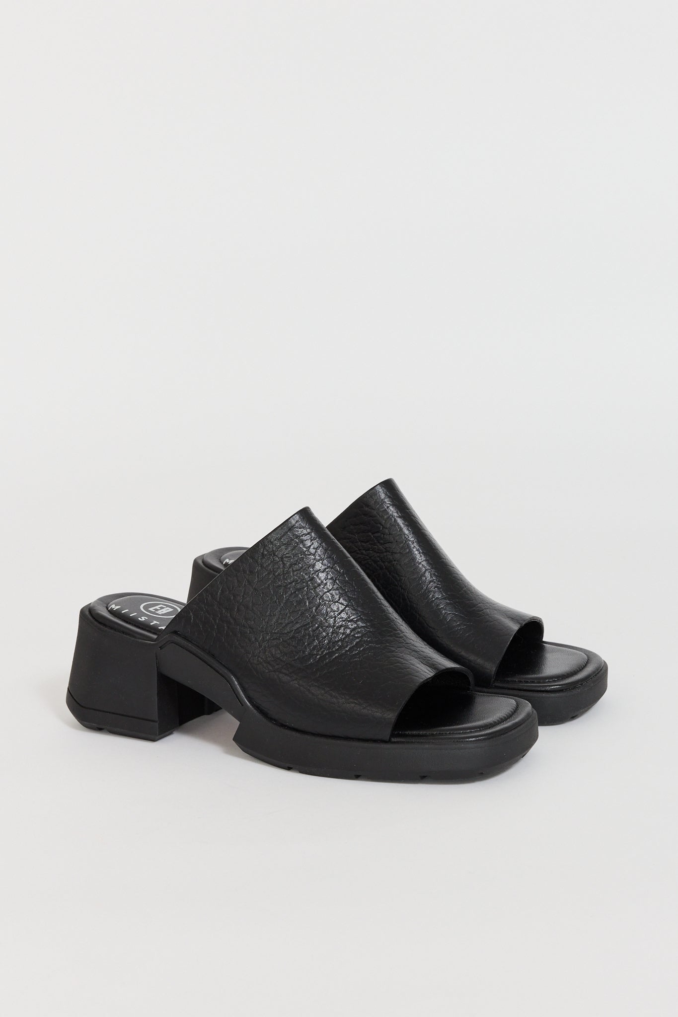 Clarin Mule Sandal Black