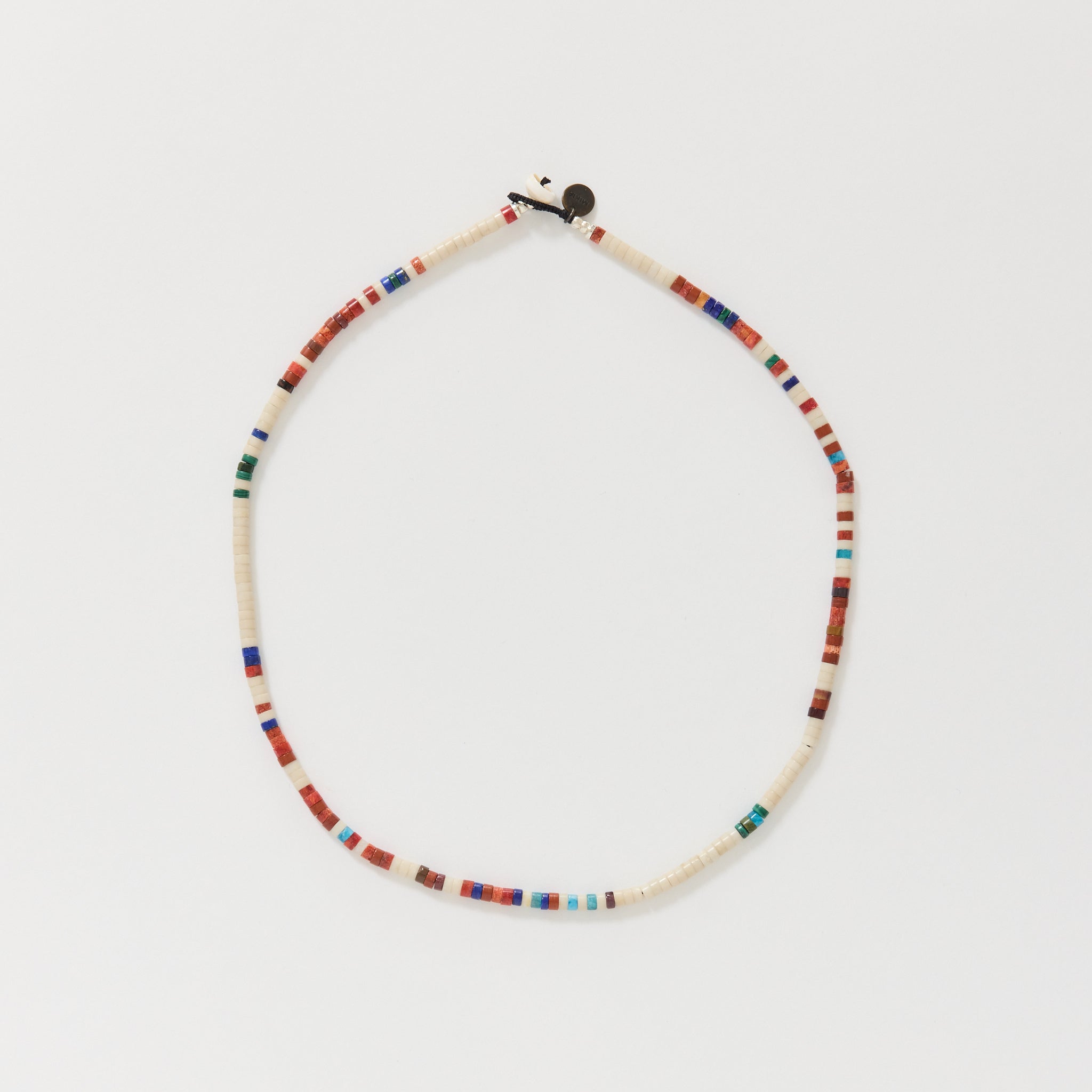 Heishi Beads Necklace Safari