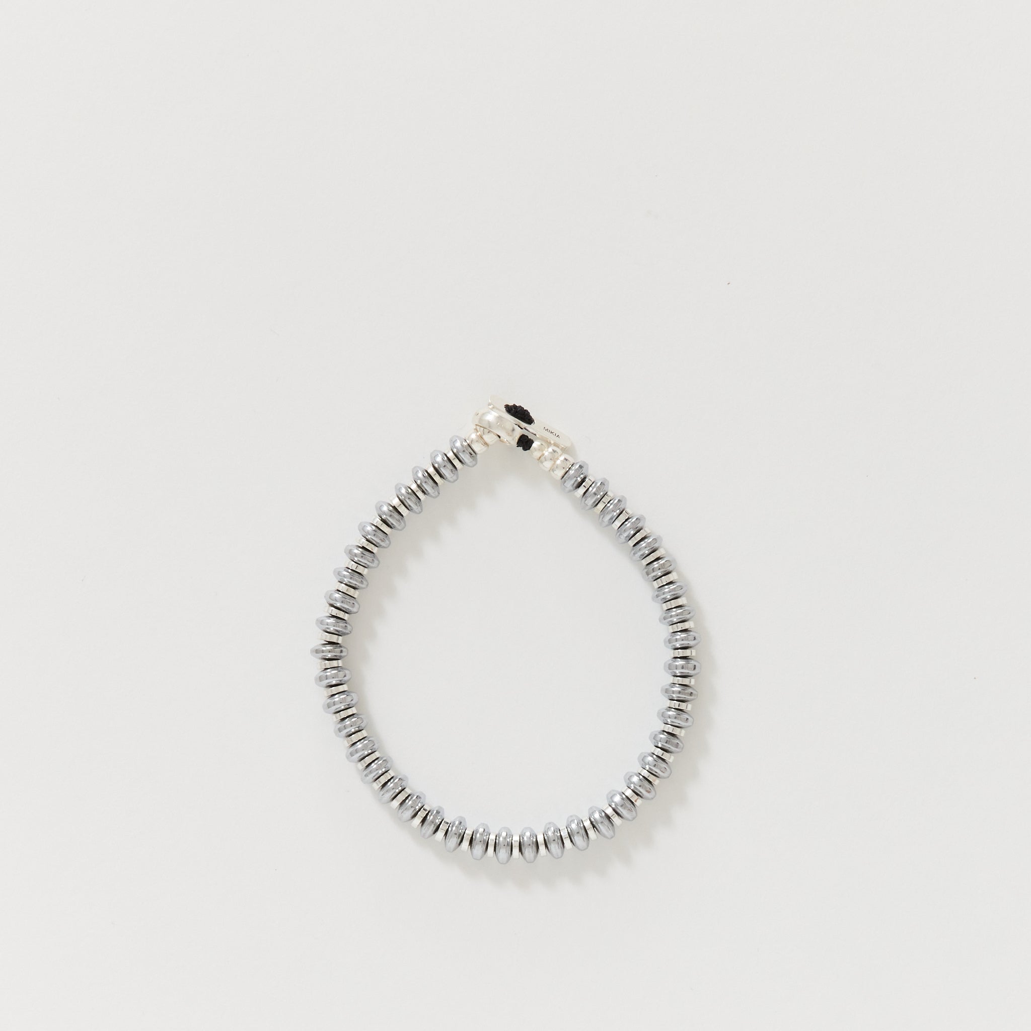 Hematite Roundel Bracelet Hematite