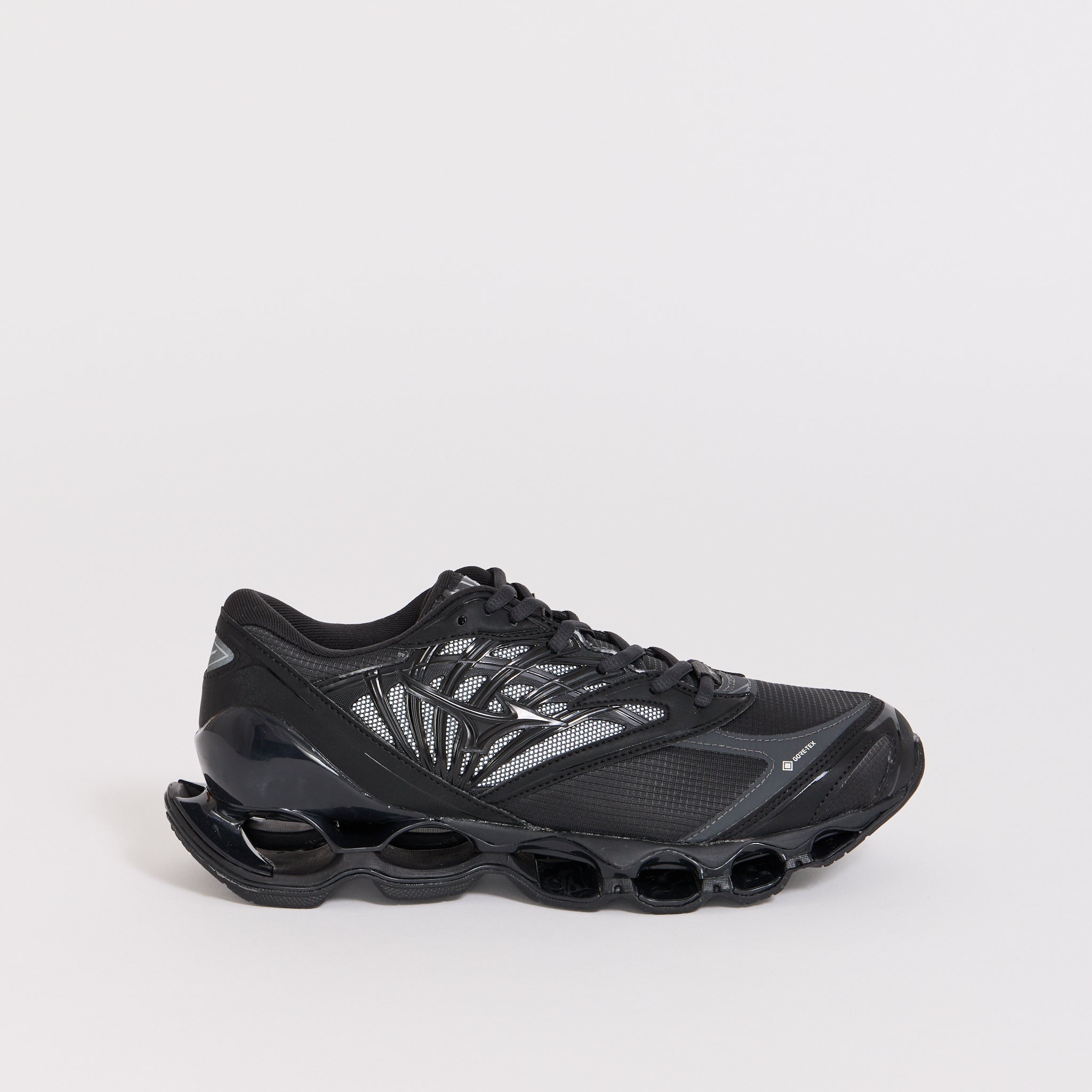 Wave Prophecy LS GTX Black Sand/Black | Mizuno Mens Footwear