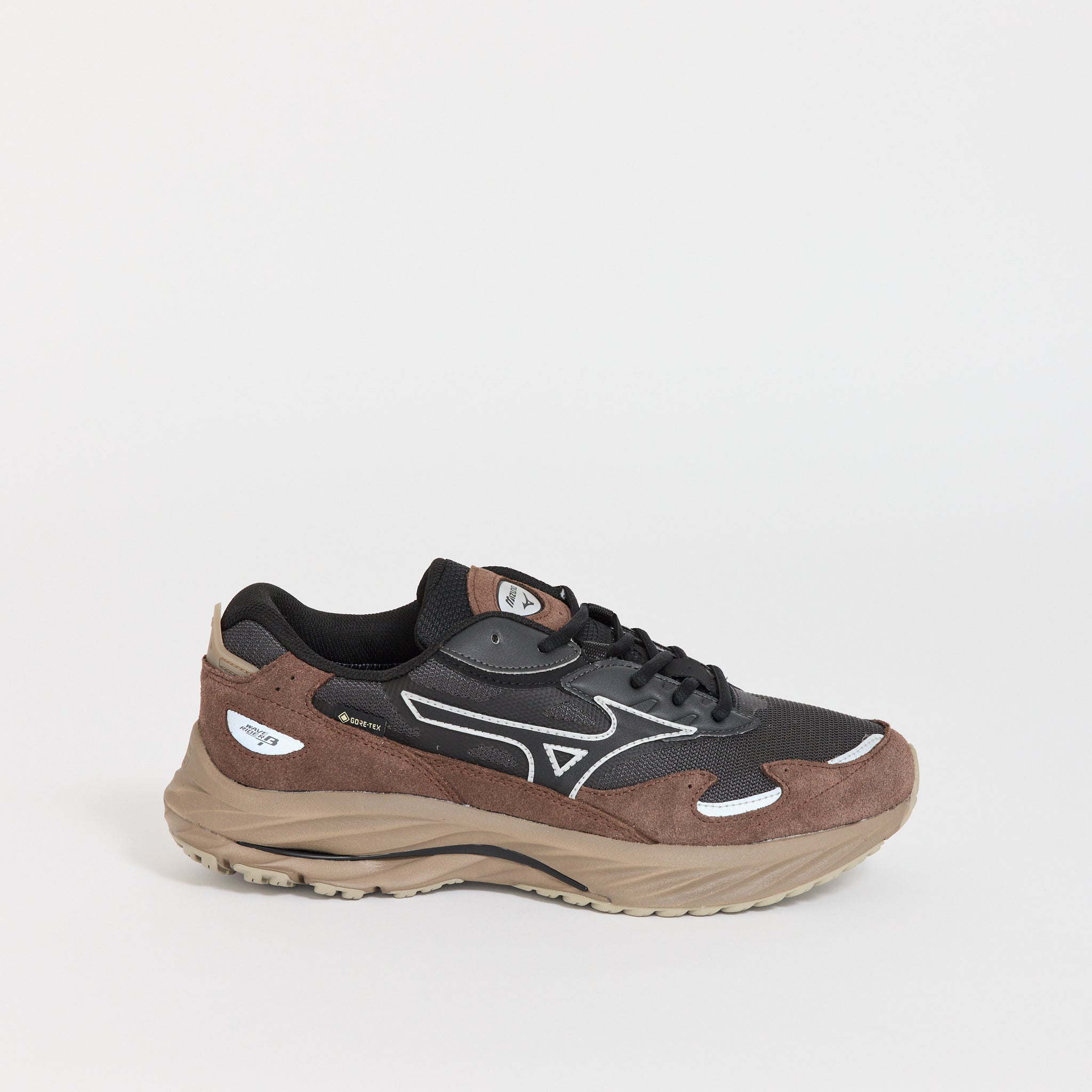 Mizuno | Wave Rider Beta GTX Black Sand/Black/Chicory Coffee | Maplestore