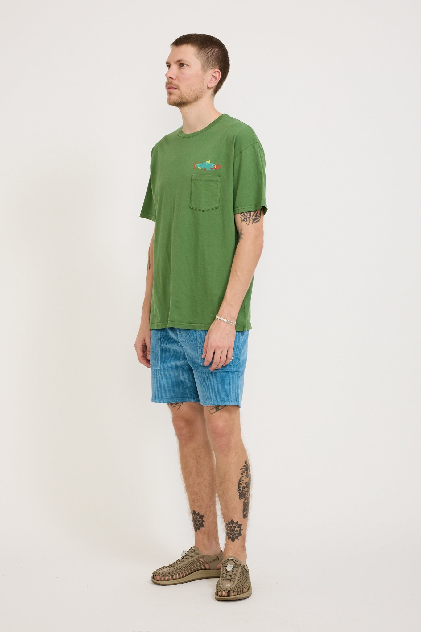 Mollusk | Hot Salmon Tee True Green | Maplestore