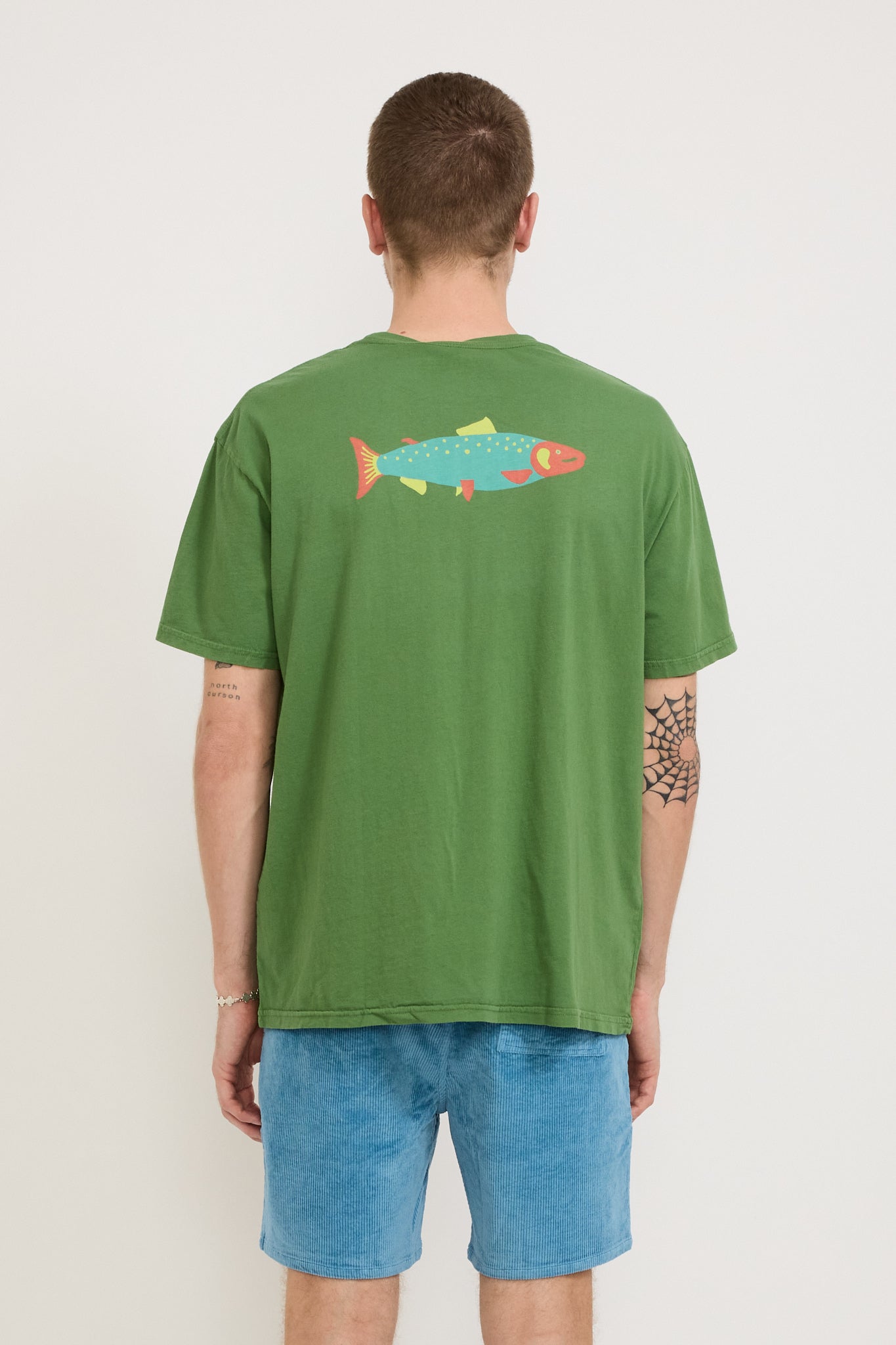 Mollusk | Hot Salmon Tee True Green | Maplestore