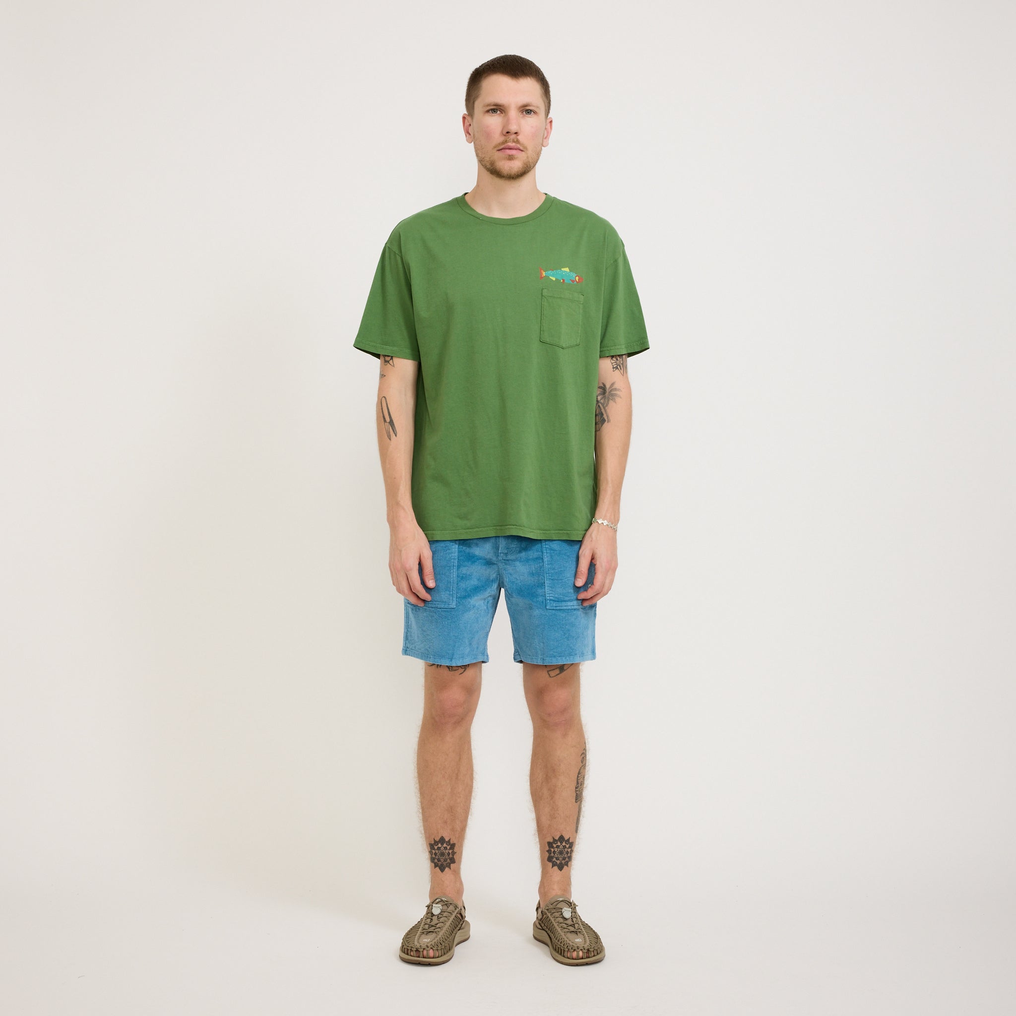 Mollusk | Hot Salmon Tee True Green | Maplestore