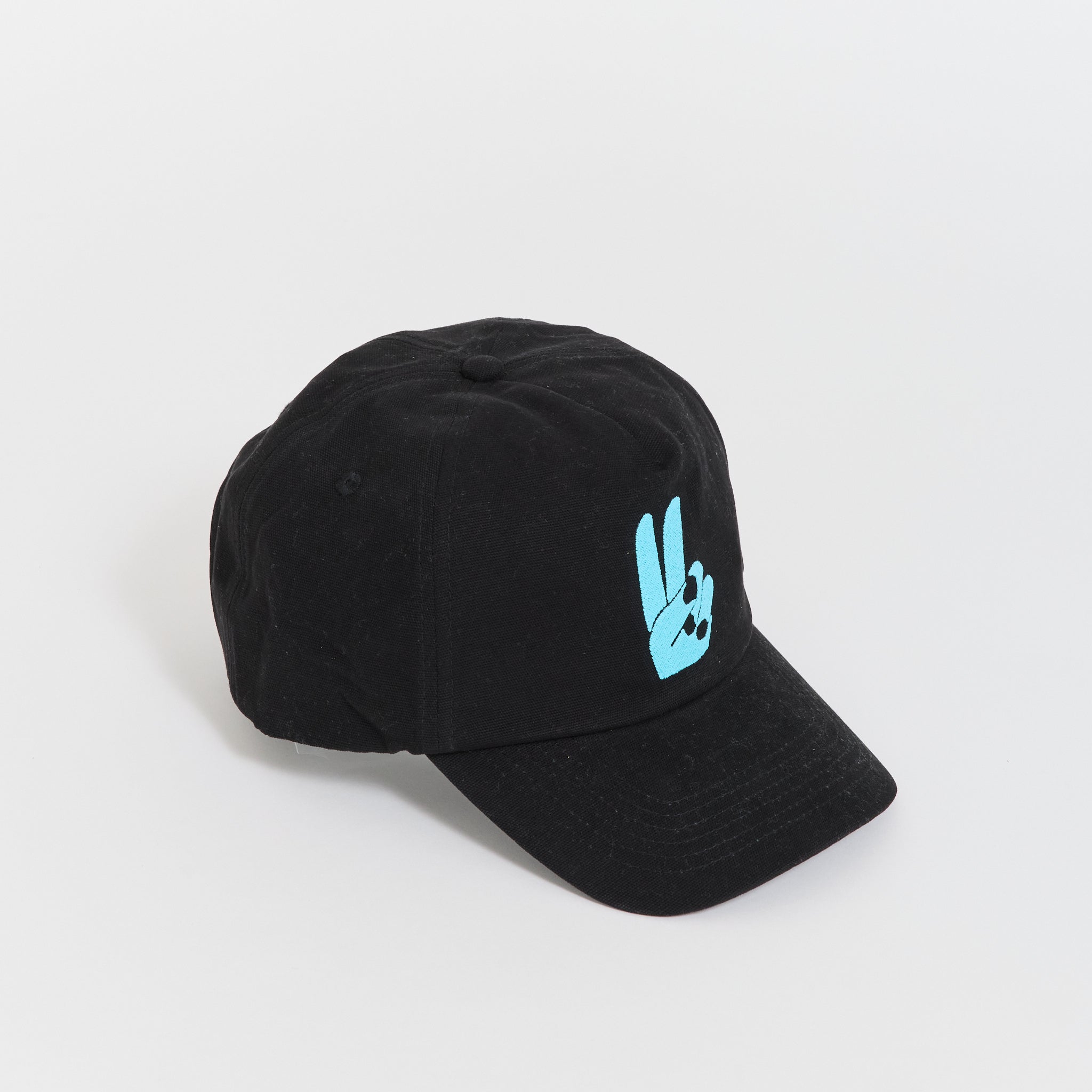 Peace Hat Faded Black
