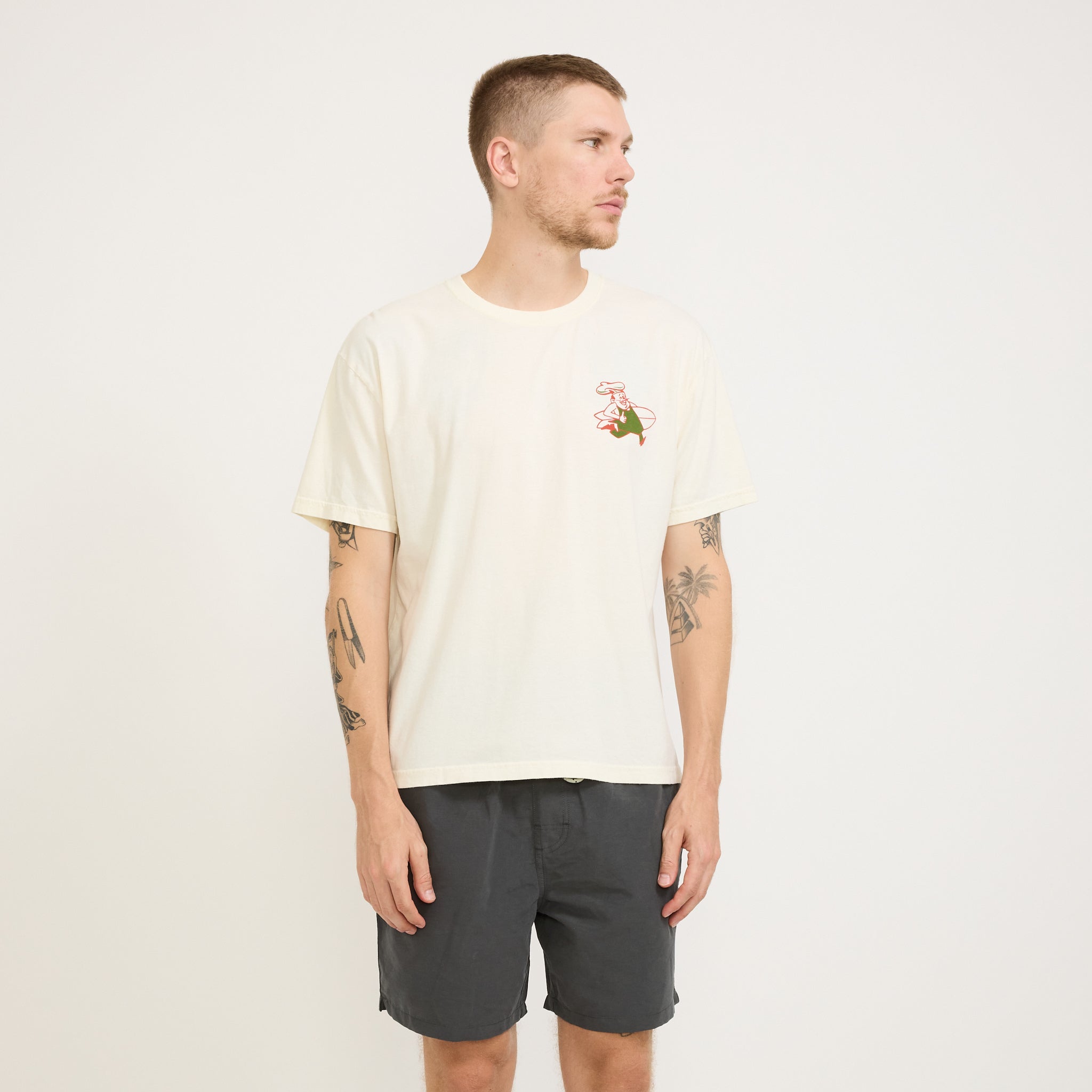 Pretty Fresh Tee Antique White