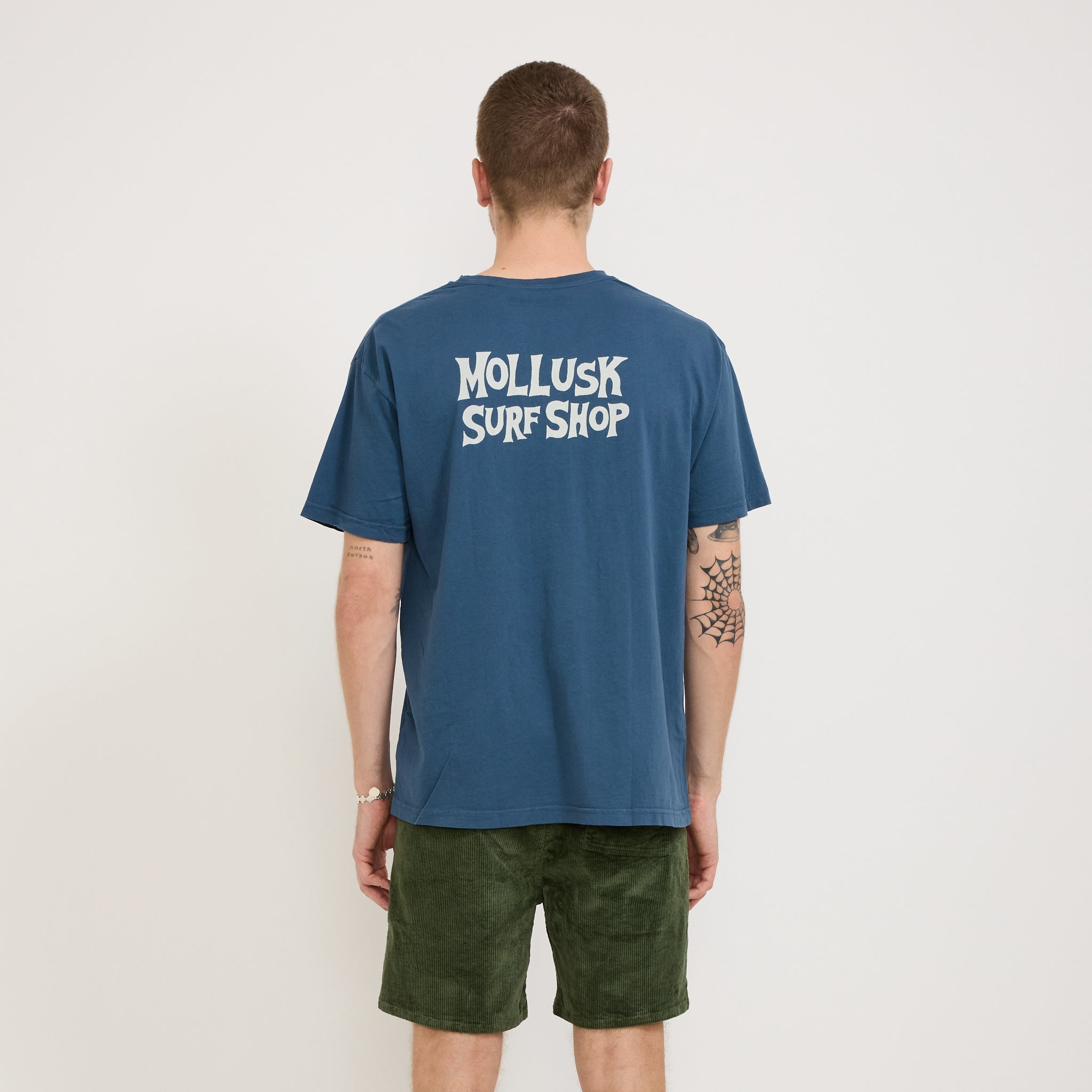 Smile Tee Navy Indigo