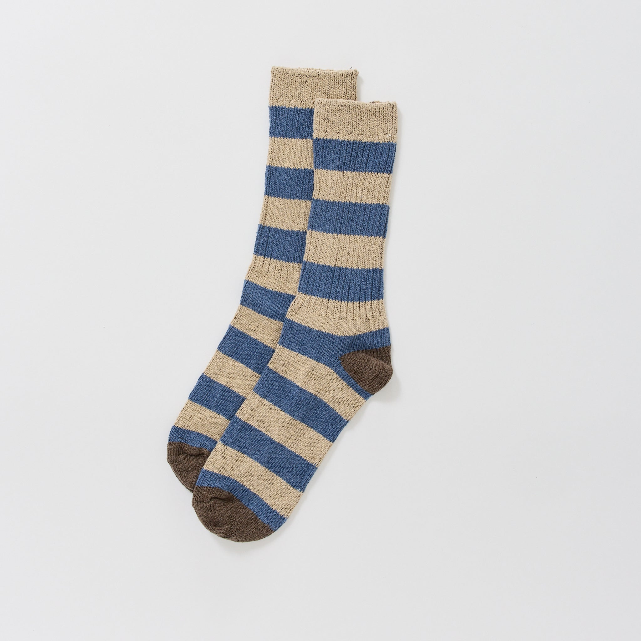 Stripe Utility Sock Blue Stripe
