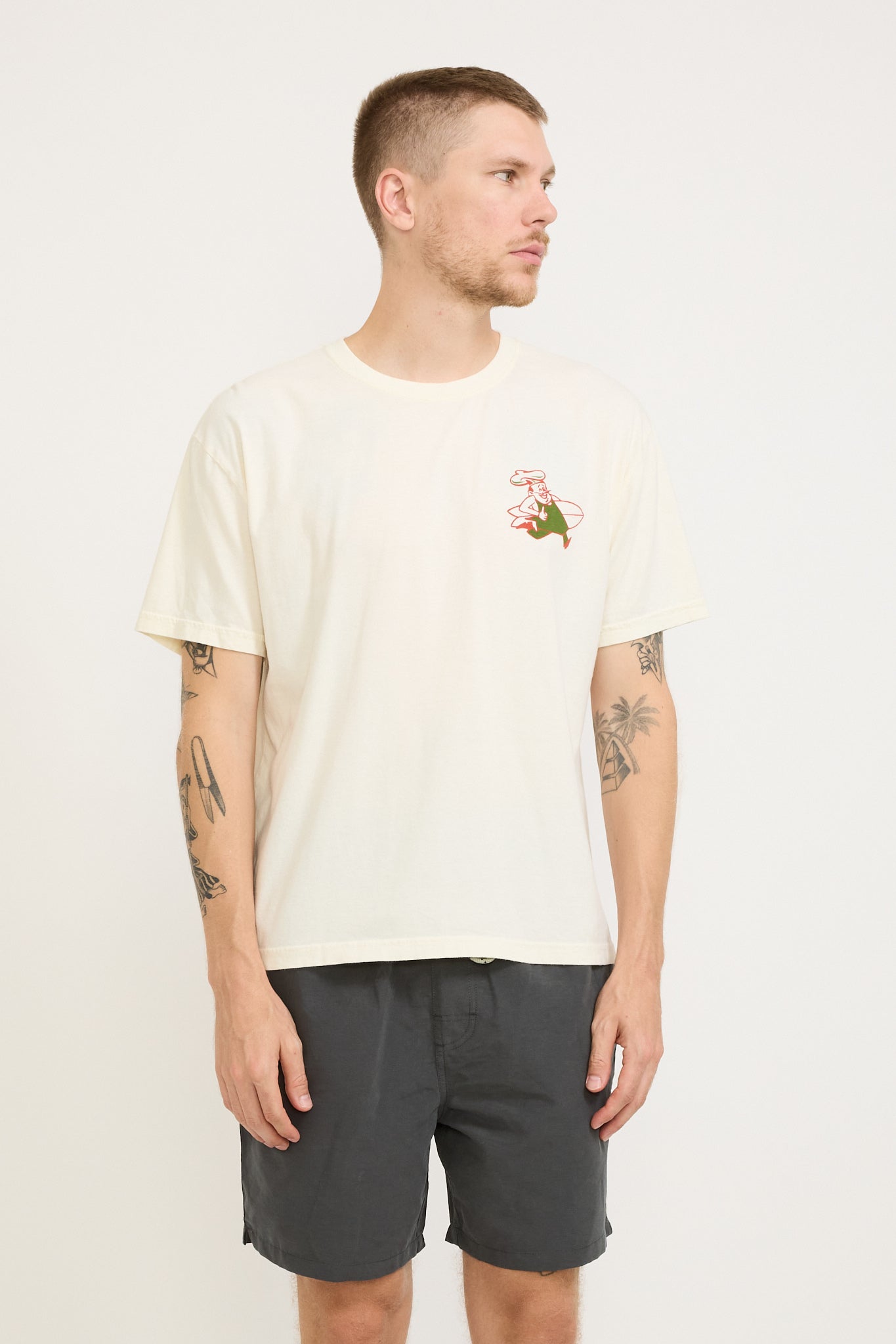 Pretty Fresh Tee Antique White