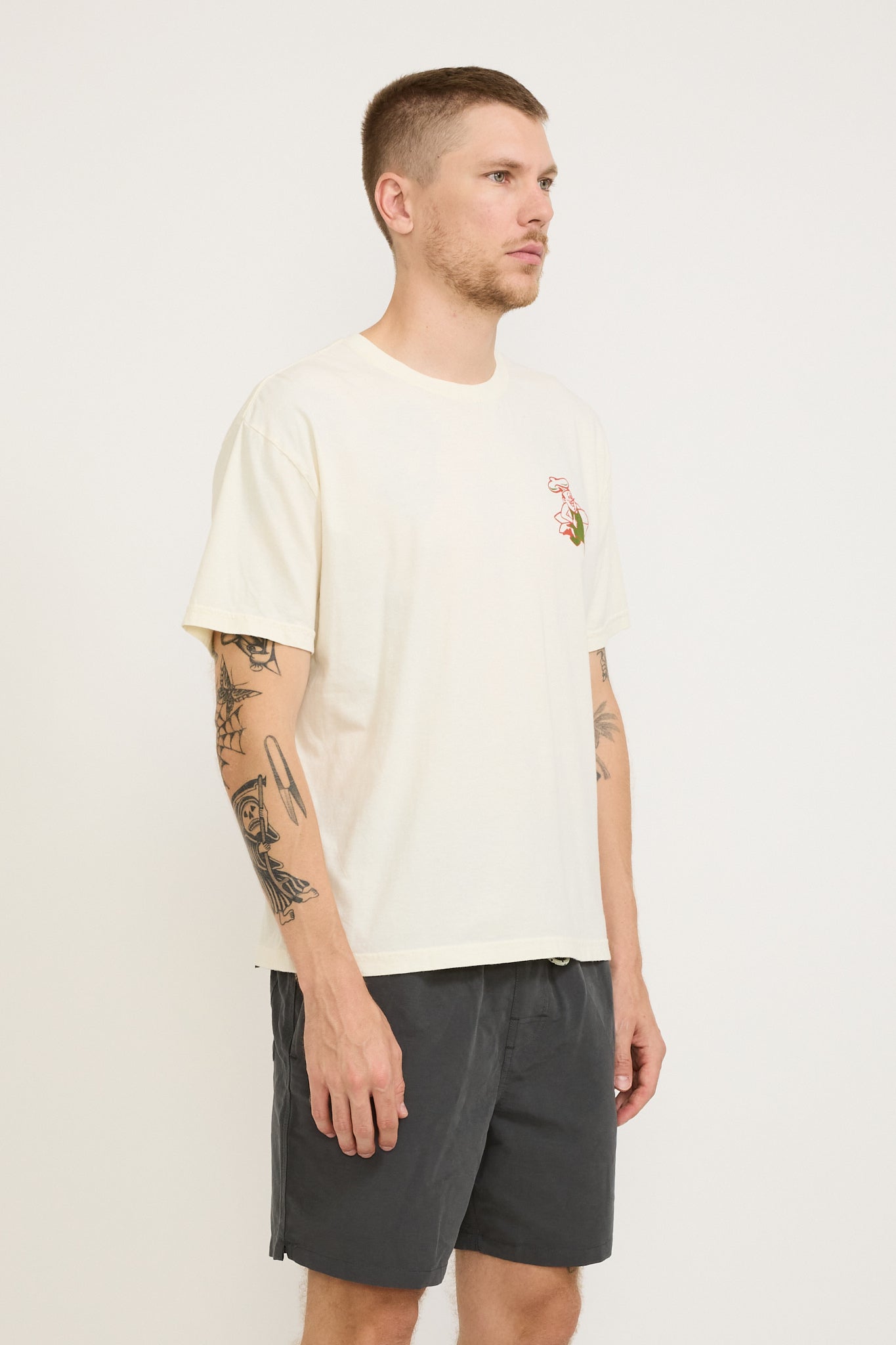 Pretty Fresh Tee Antique White