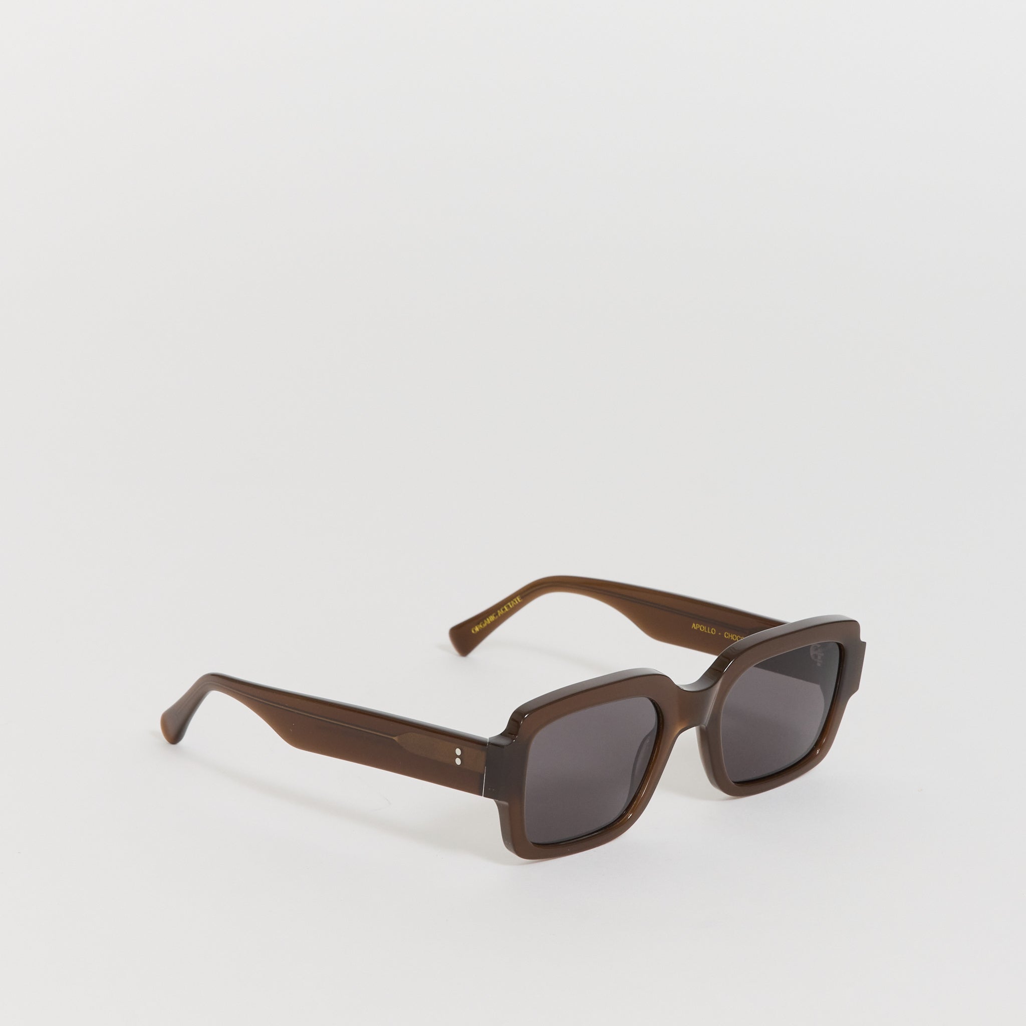 Apollo Chocolate | Grey Solid Lens