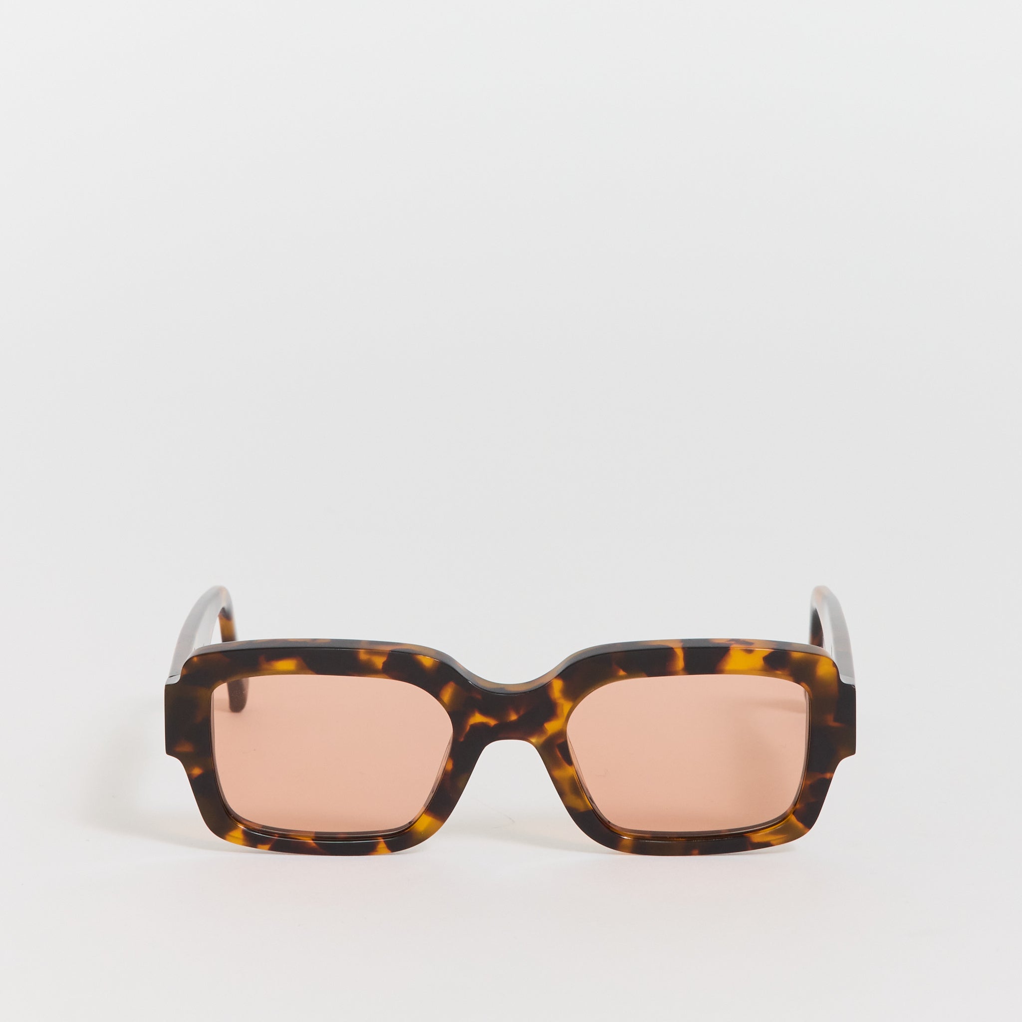 Monokel Eyewear Apollo Havana | Orange Solid Lens | Maplestore