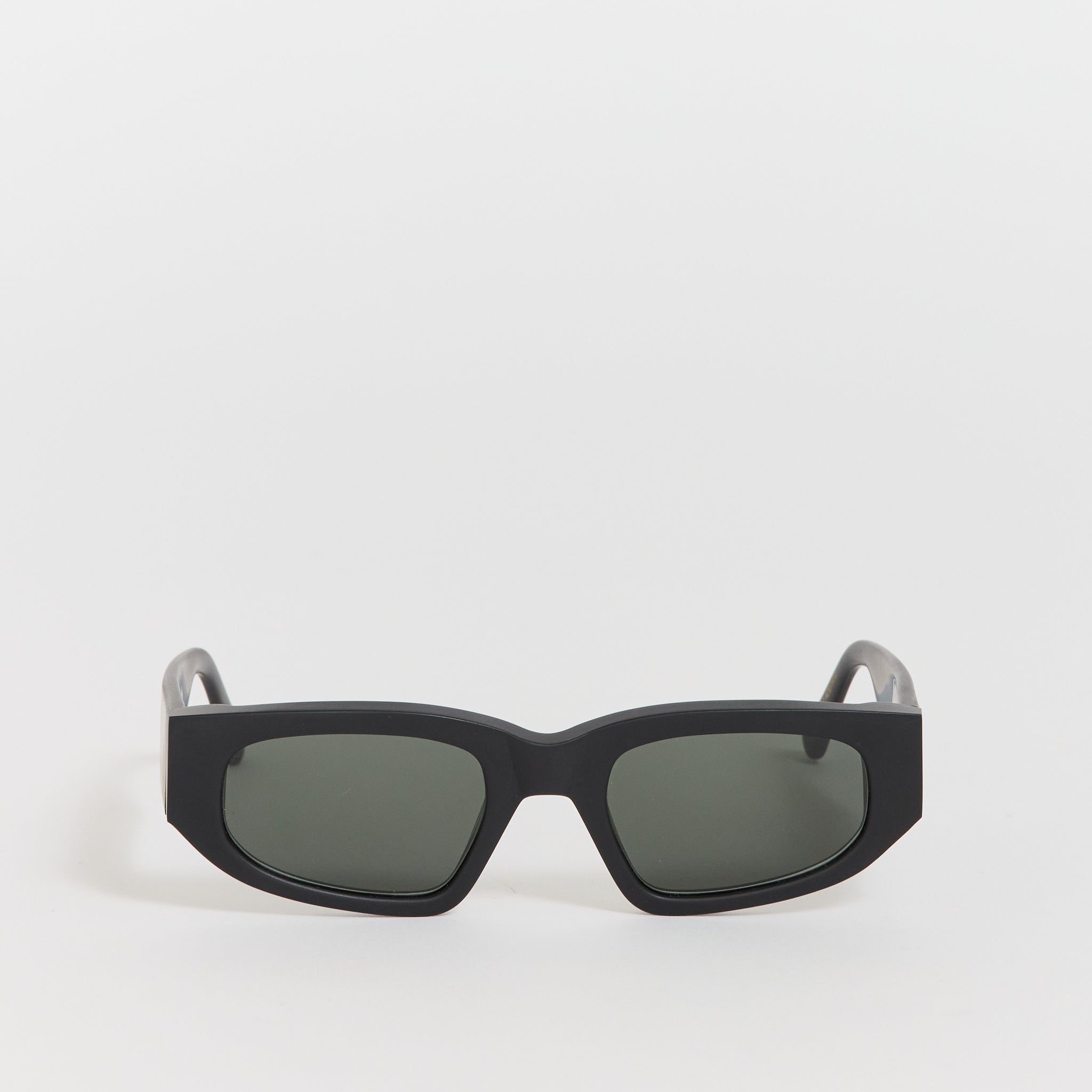Eclipse Matte Black | Green Solid Lens