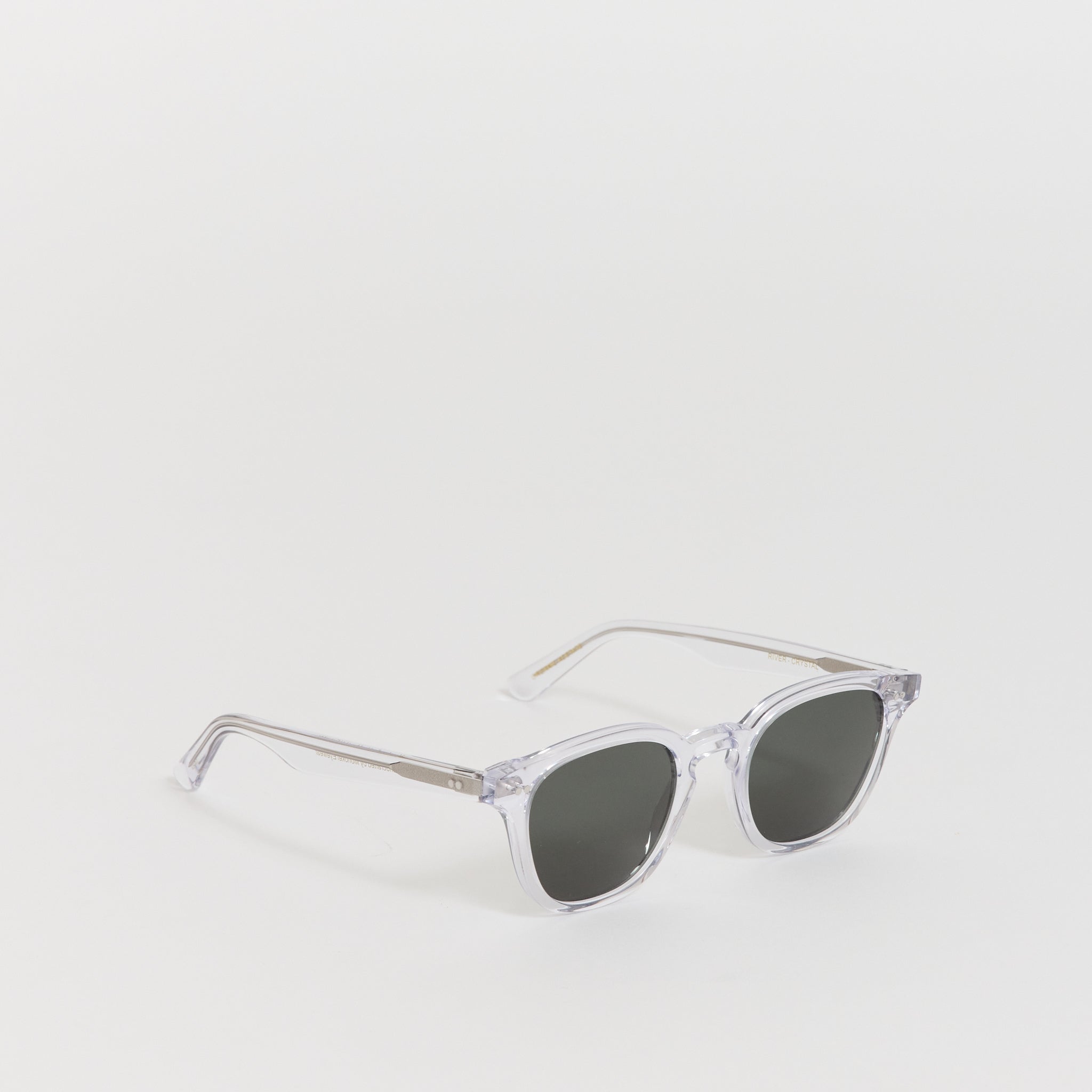 River Crystal | Green Solid Lens