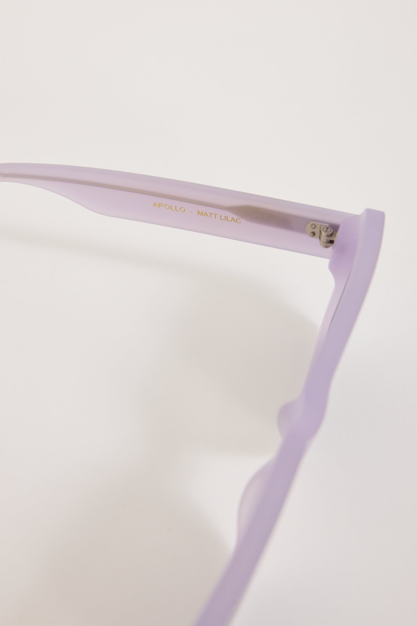 Monokel Eyewear | Apollo Matte Lilac | Grey Solid Lens | Maplestore