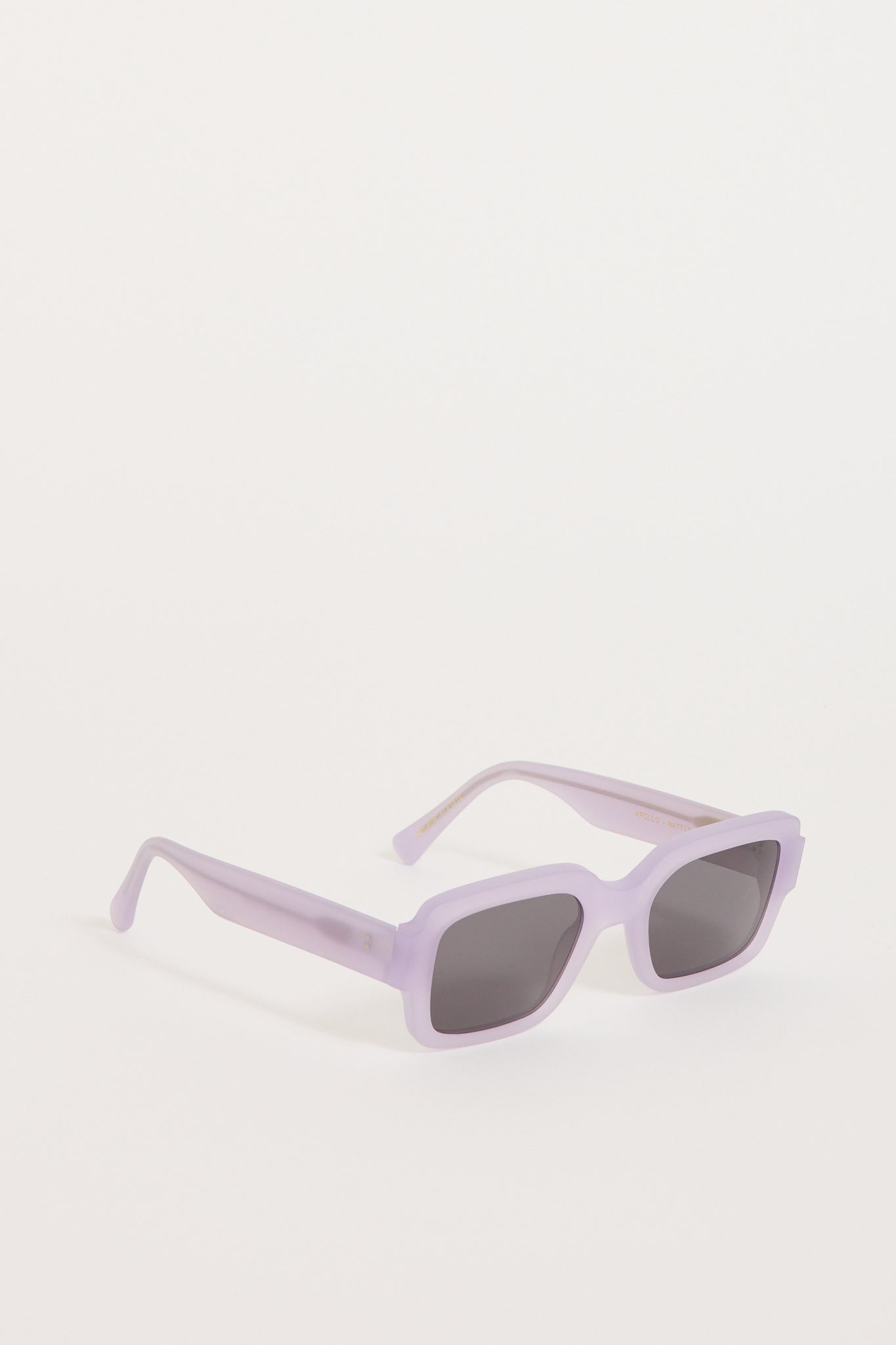 Monokel Eyewear | Apollo Matte Lilac | Grey Solid Lens | Maplestore