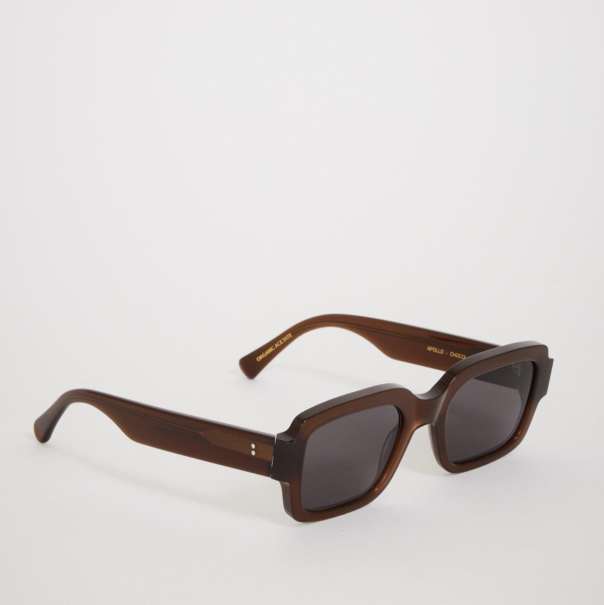 Monokel Eyewear | Apollo Chocolate | Grey Solid Lens | Maplestore
