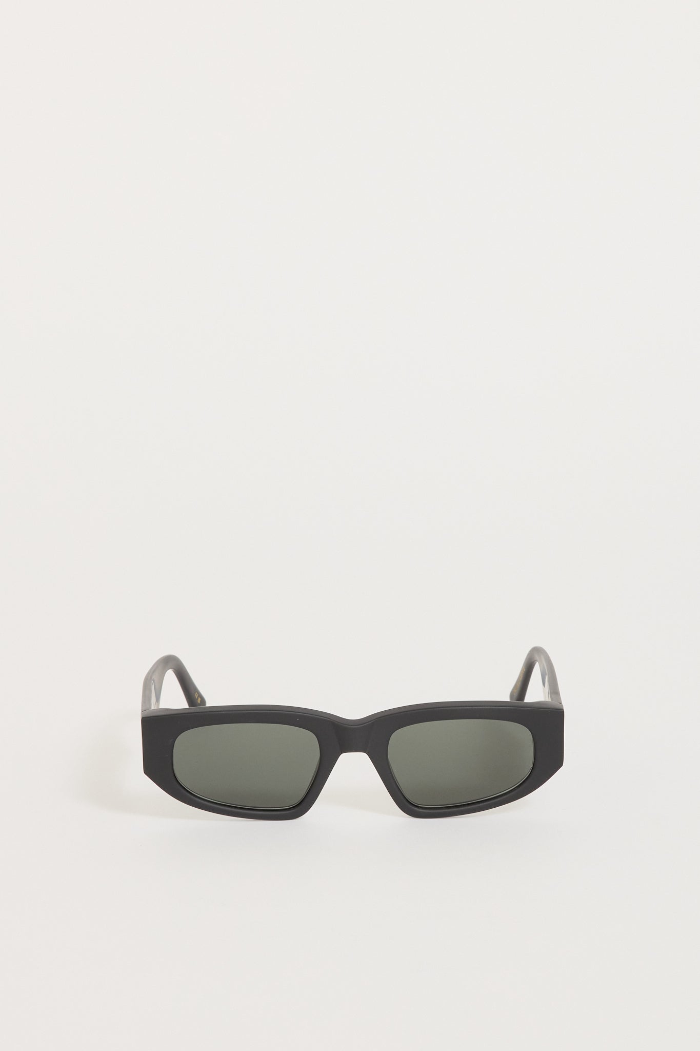 Monokel Eyewear | Eclipse Matte Black | Green Solid Lens | Maplestore