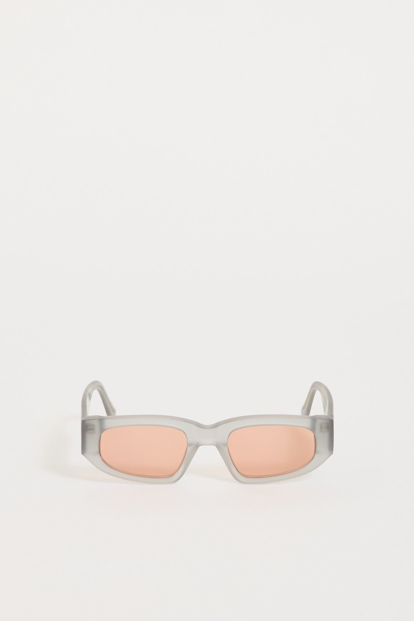 Monokel Eyewear | Eclipse Matte Grey | Orange Solid Lens | Maplestore